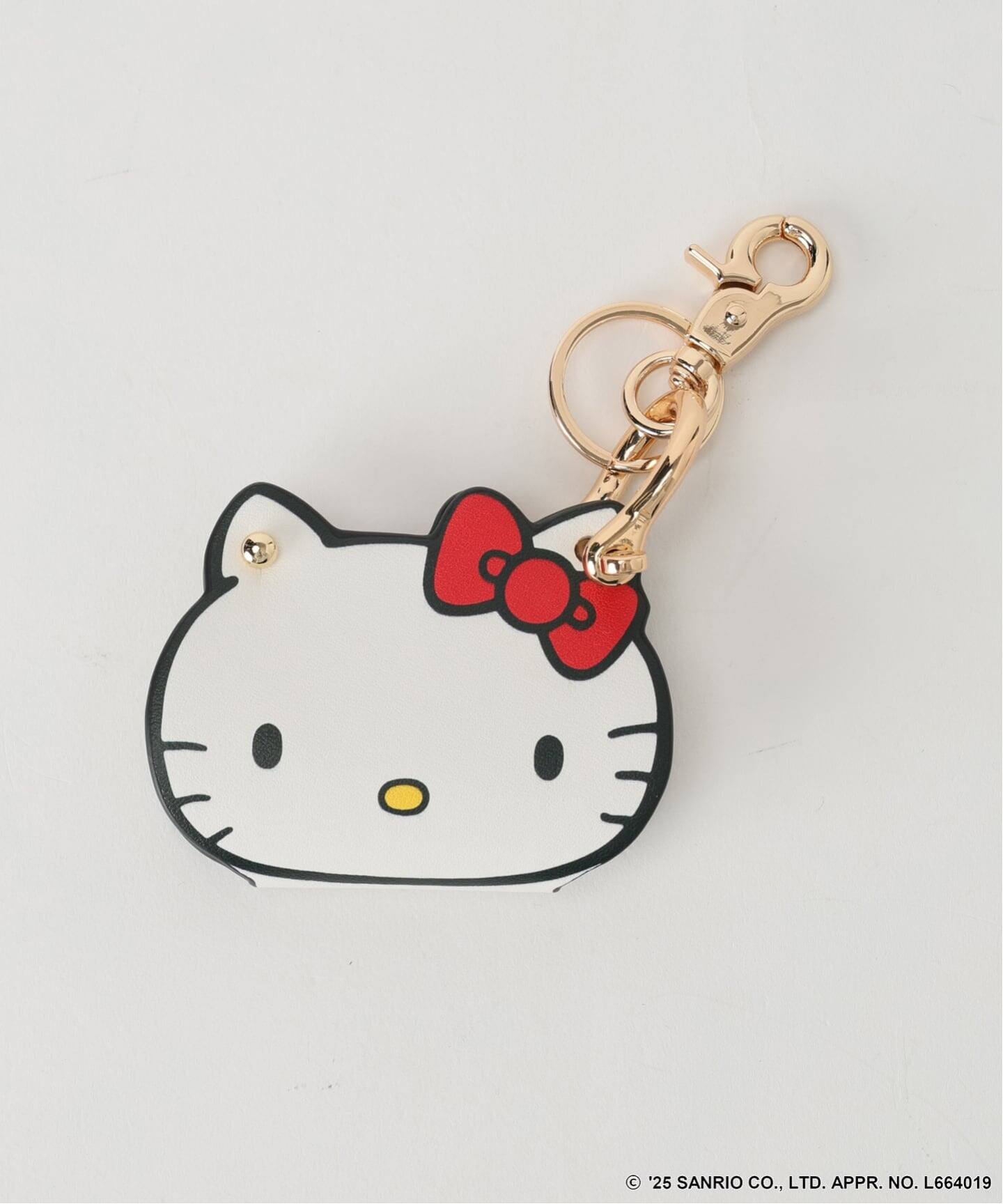 追加予約》HELLO KITTY S&S HASHIBAMI FACE レザーチャーム2（キー