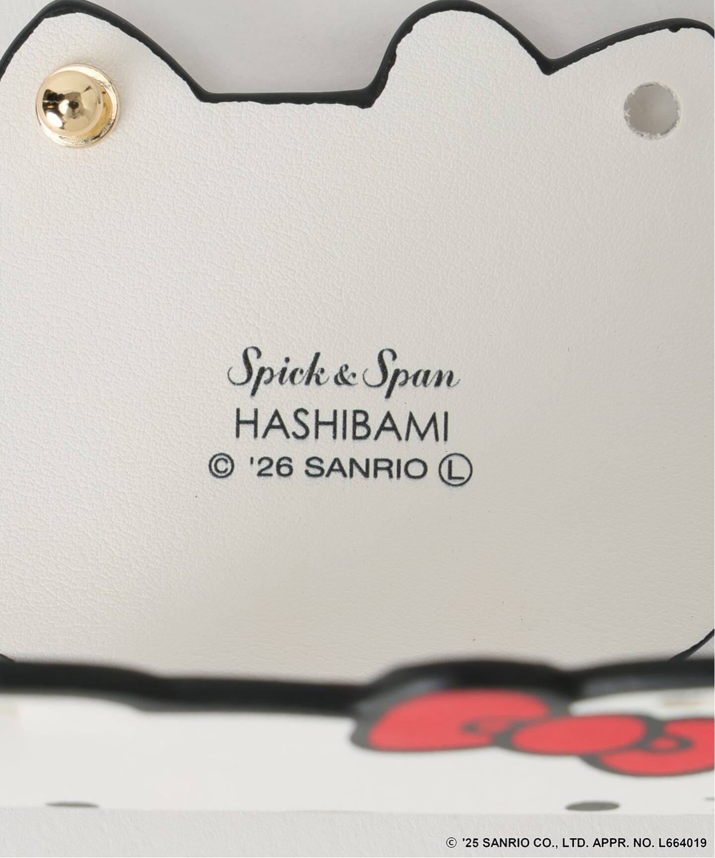 追加》HELLO KITTY S&S HASHIBAMI FACE レザーチャーム2（キーケース