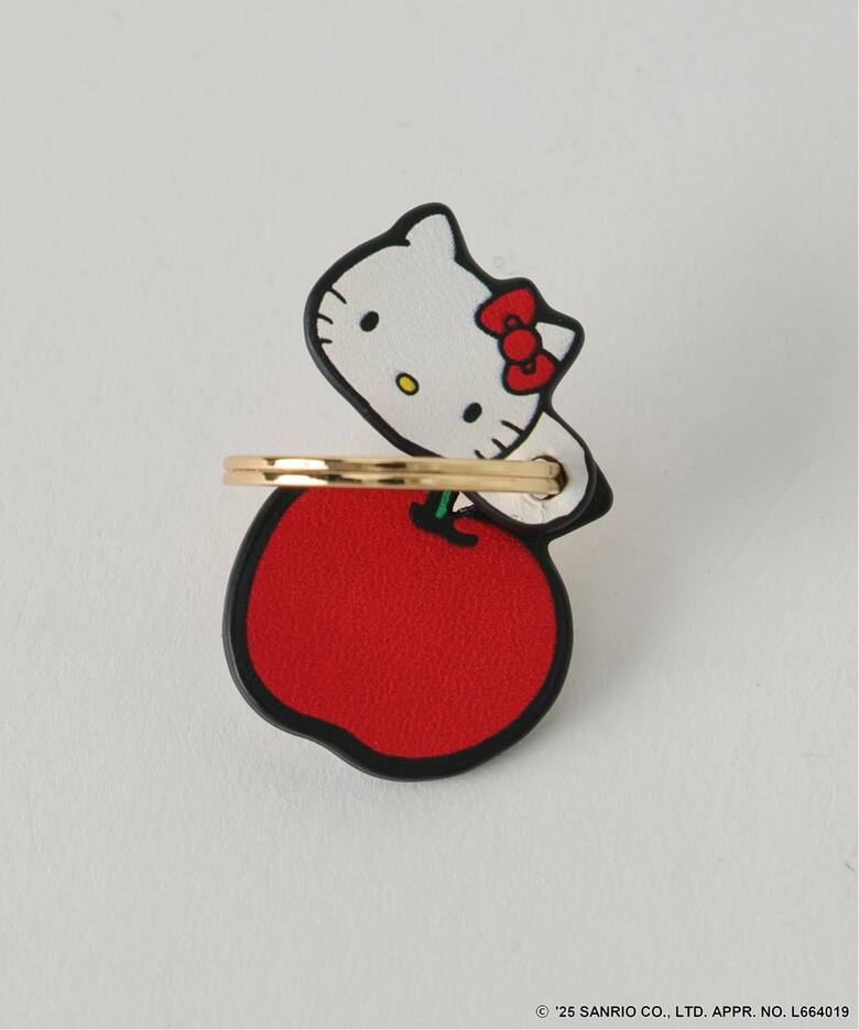 追加》HELLO KITTY S&S HASHIBAMI リボンビーズハンドストラップ 