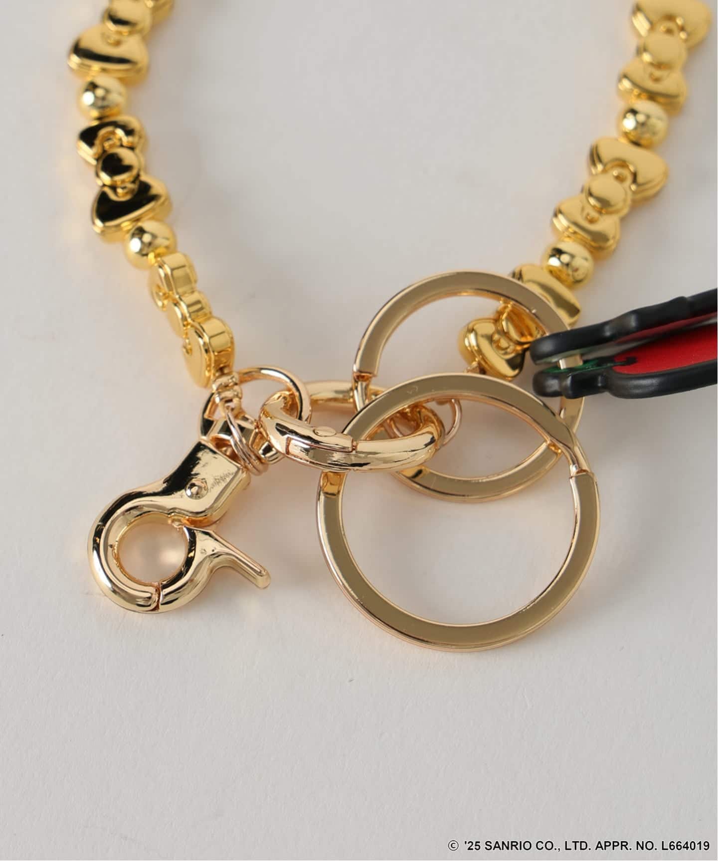 追加予約》HELLO KITTY S&S HASHIBAMI リボンビーズハンドストラップ