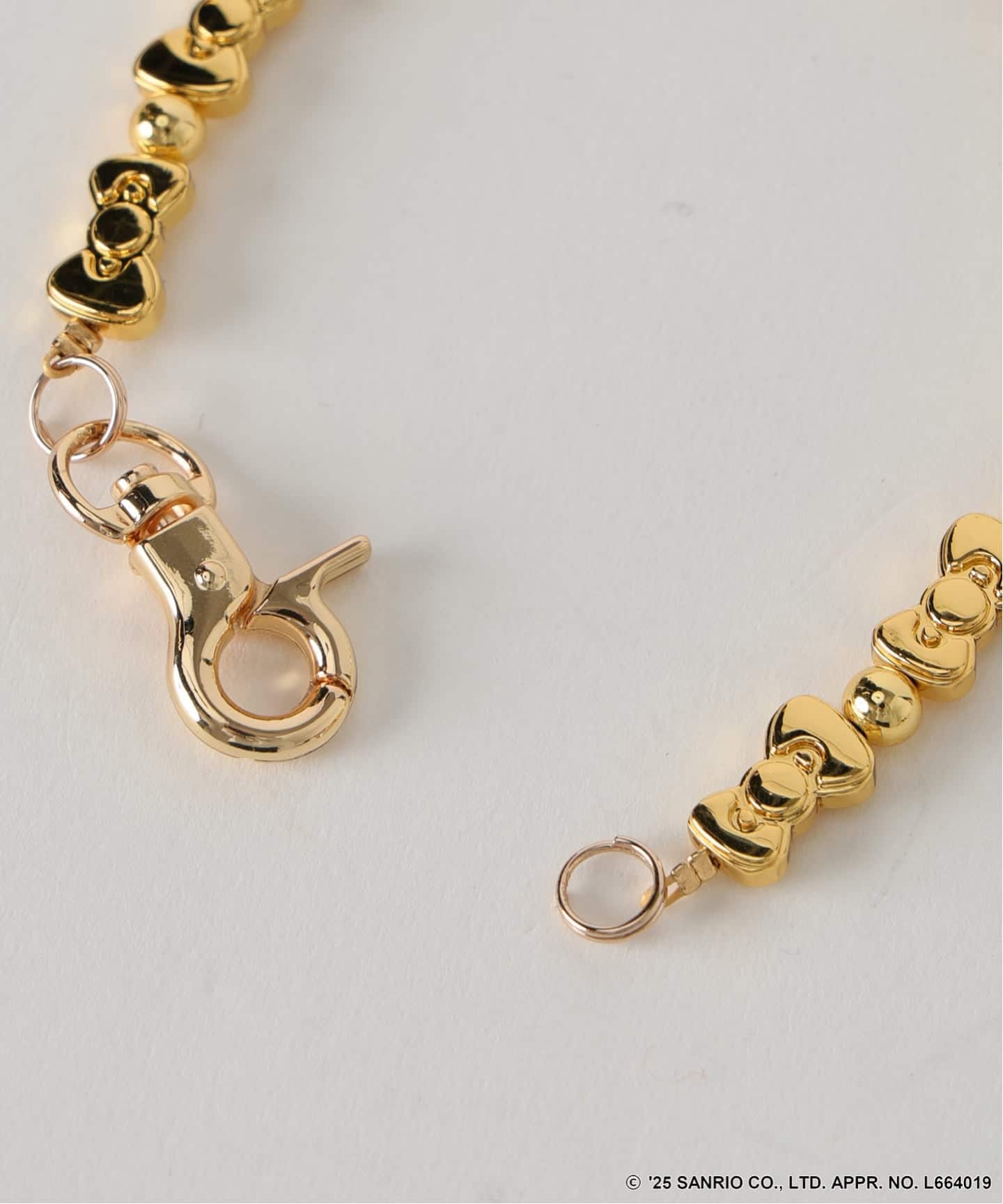 追加予約》HELLO KITTY S&S HASHIBAMI リボンビーズハンドストラップ