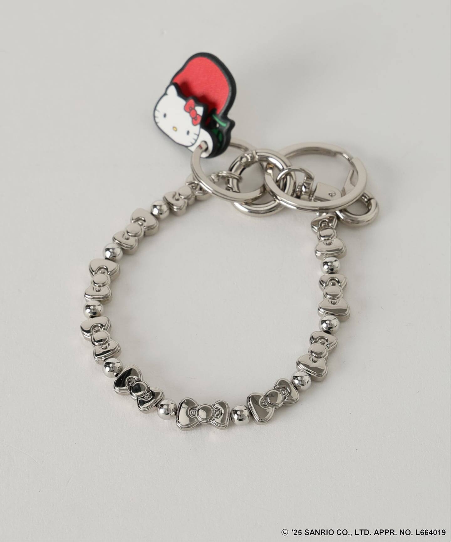 追加予約》HELLO KITTY S&S HASHIBAMI リボンビーズハンドストラップ