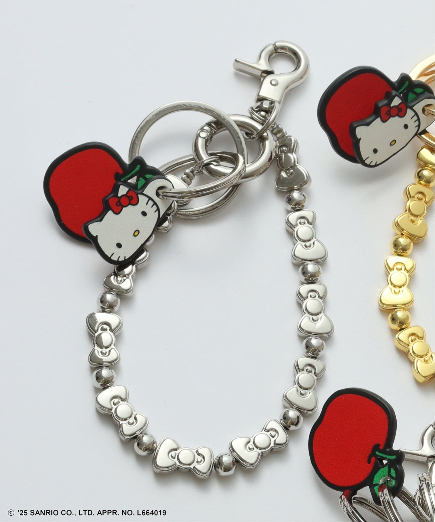 追加予約》HELLO KITTY S&S HASHIBAMI リボンビーズハンドストラップ