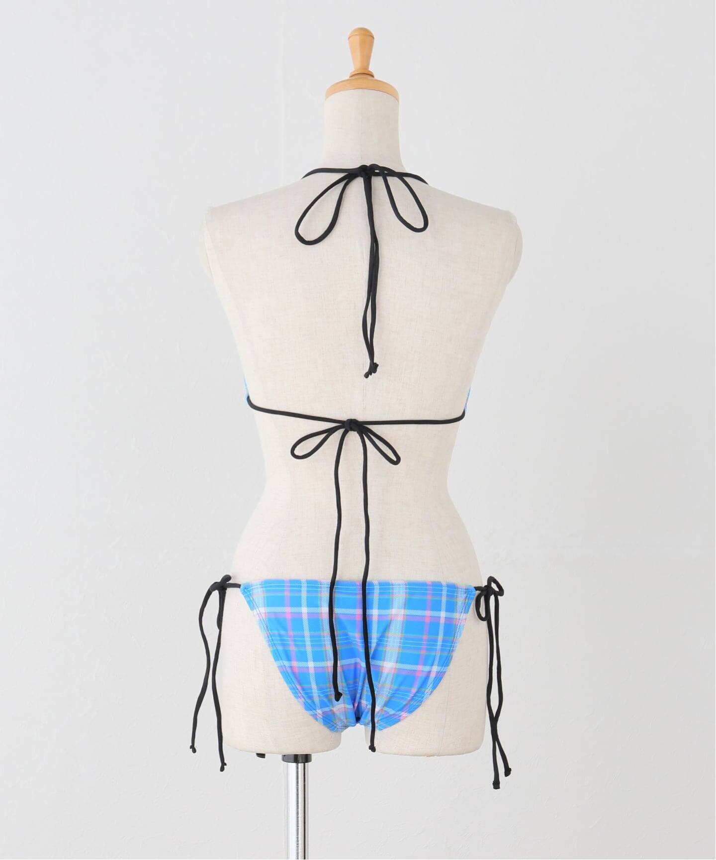 PISCESS/パイシス Plaid Check Triangle Bikini（水着）｜UBY Spick