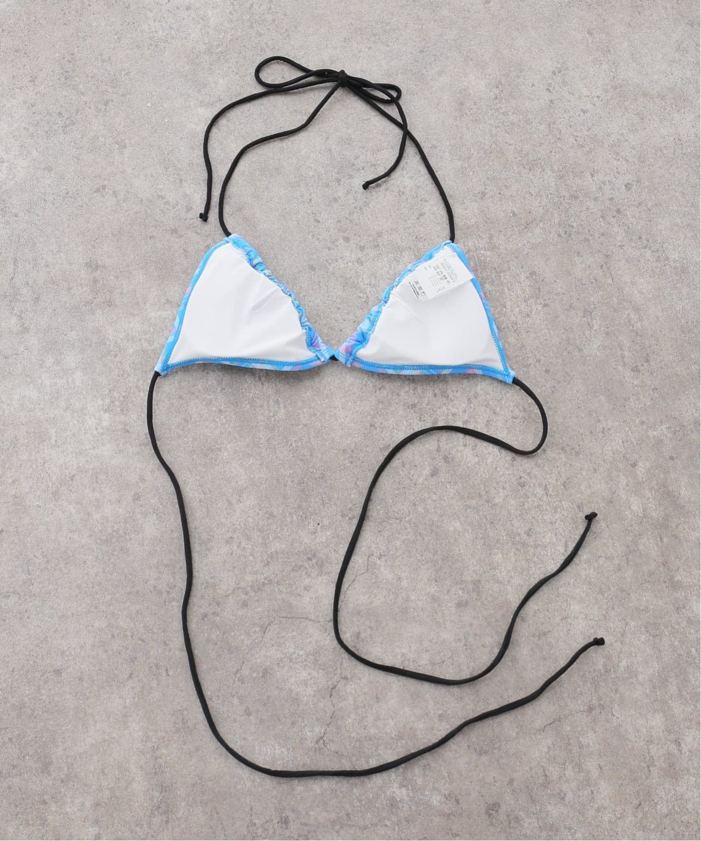 PISCESS/パイシス Plaid Check Triangle Bikini（水着）｜UBY Spick