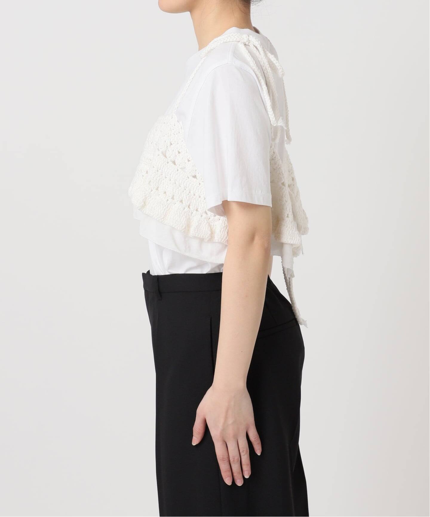 Atelier Edition/アトリエ エディション HAND KNITTED FRILL BUSTIER
