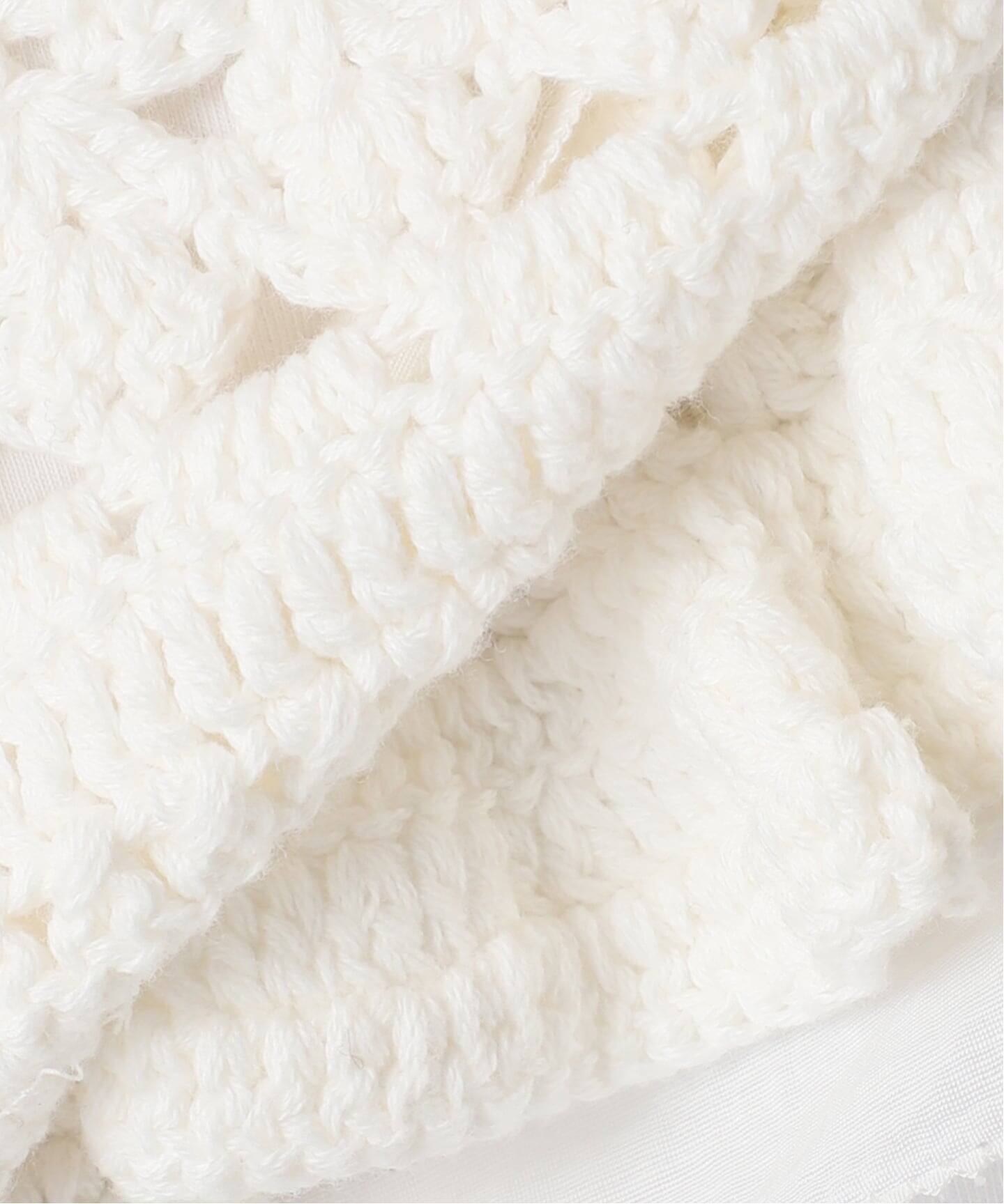 Atelier Edition/アトリエ エディション HAND KNITTED FRILL BUSTIER