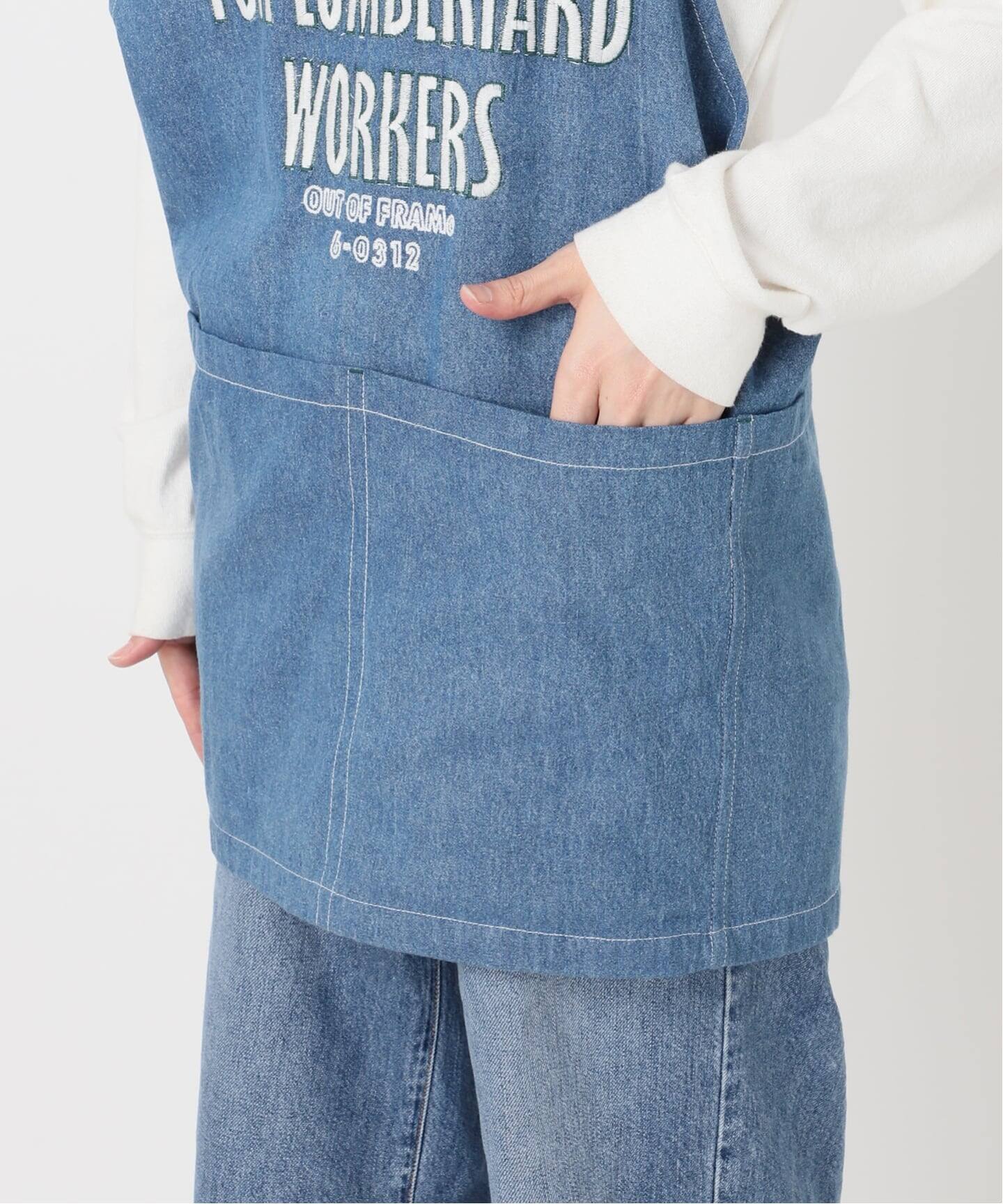 OUT OF FRAMe DENIMエプロン+バンダナ（その他ファッション小物 