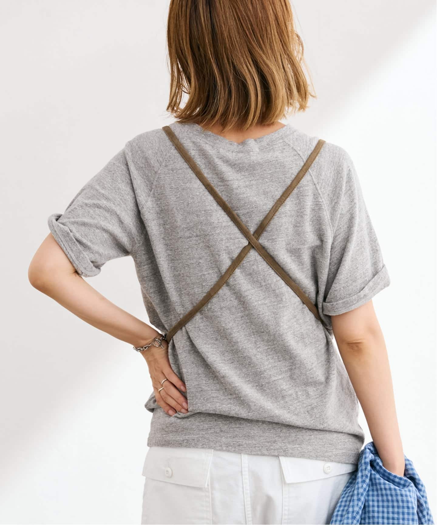 THRIFTY LOOK別注ワークスエードベスト THRIFTY LOOK / スリフティ ルック 別注スエードエプロンベスト