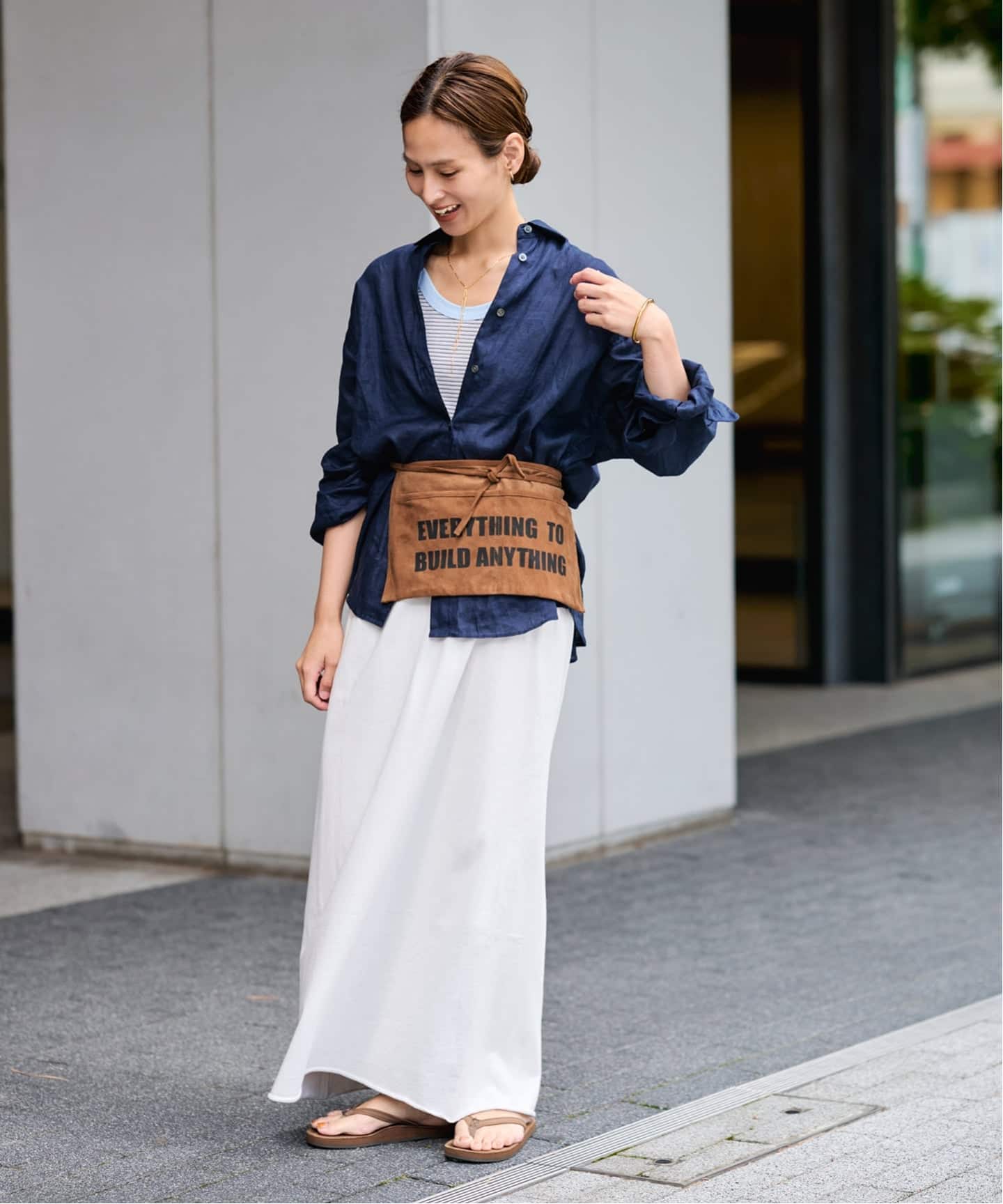 THRIFTY LOOK / スリフティ ルック 別注スエードワークエプロン