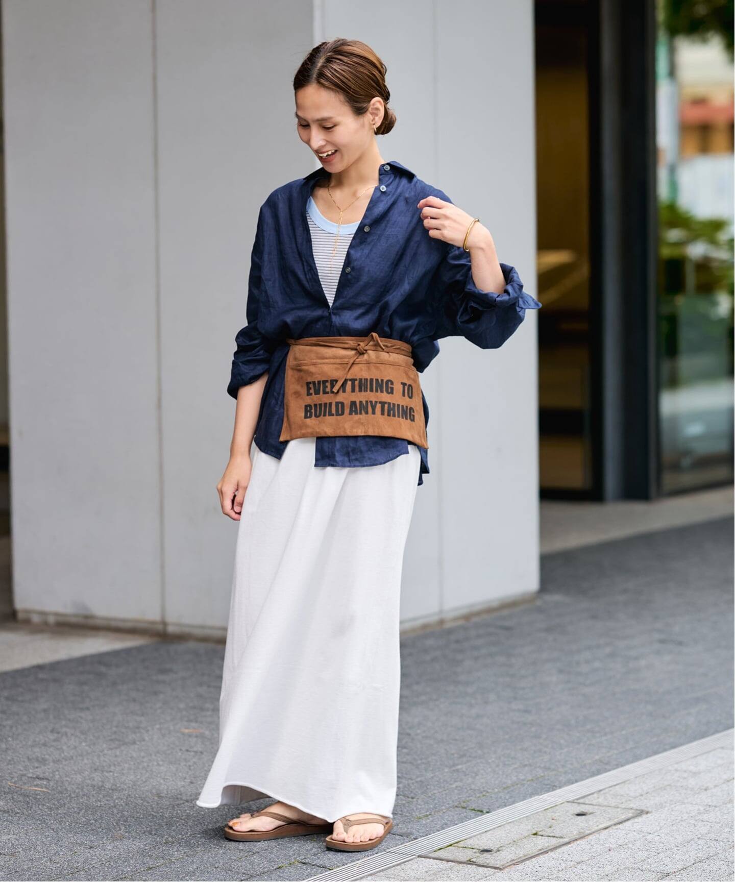 THRIFTY LOOK / スリフティ ルック 別注スエードワークエプロン 