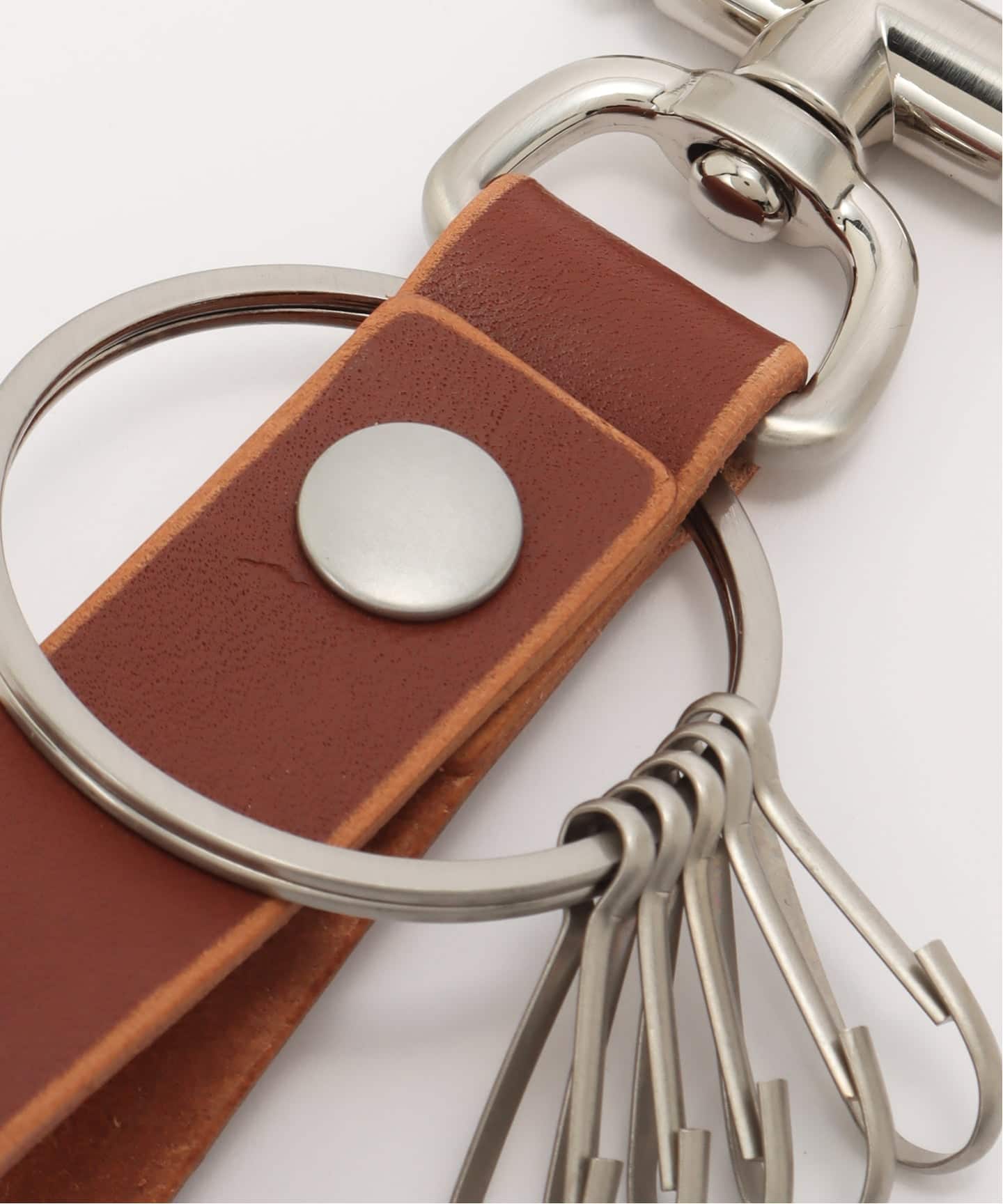 Hender Scheme エンダースキーマ キーフロック ナチュラルブラウン HENDER SCHEME/エンダースキーマ key flock（キーケース／キー