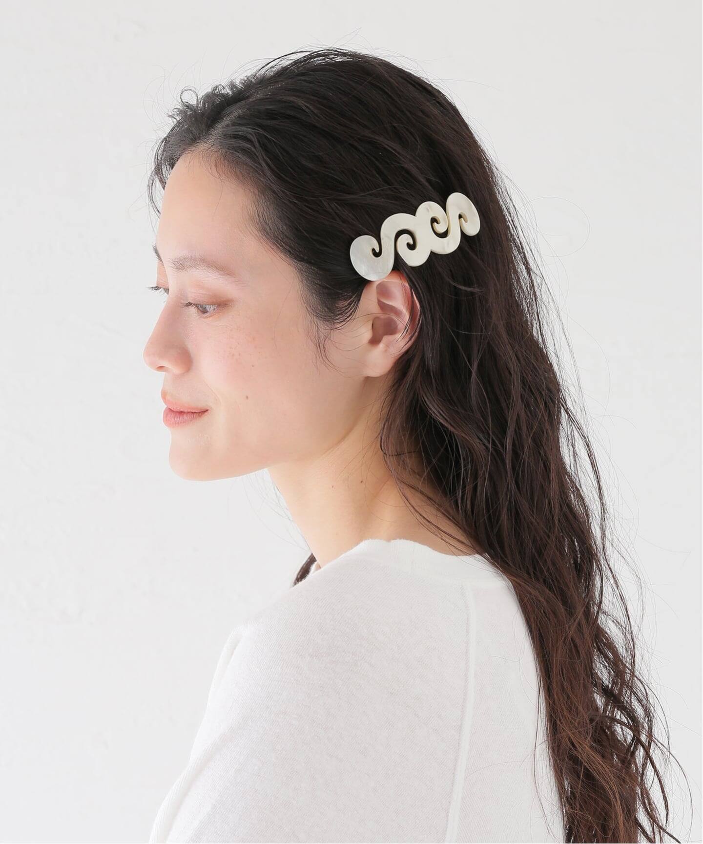 MERRMA / メルマ EARTH SPIRAL BARETTE（ヘアアクセサリー）｜PULP