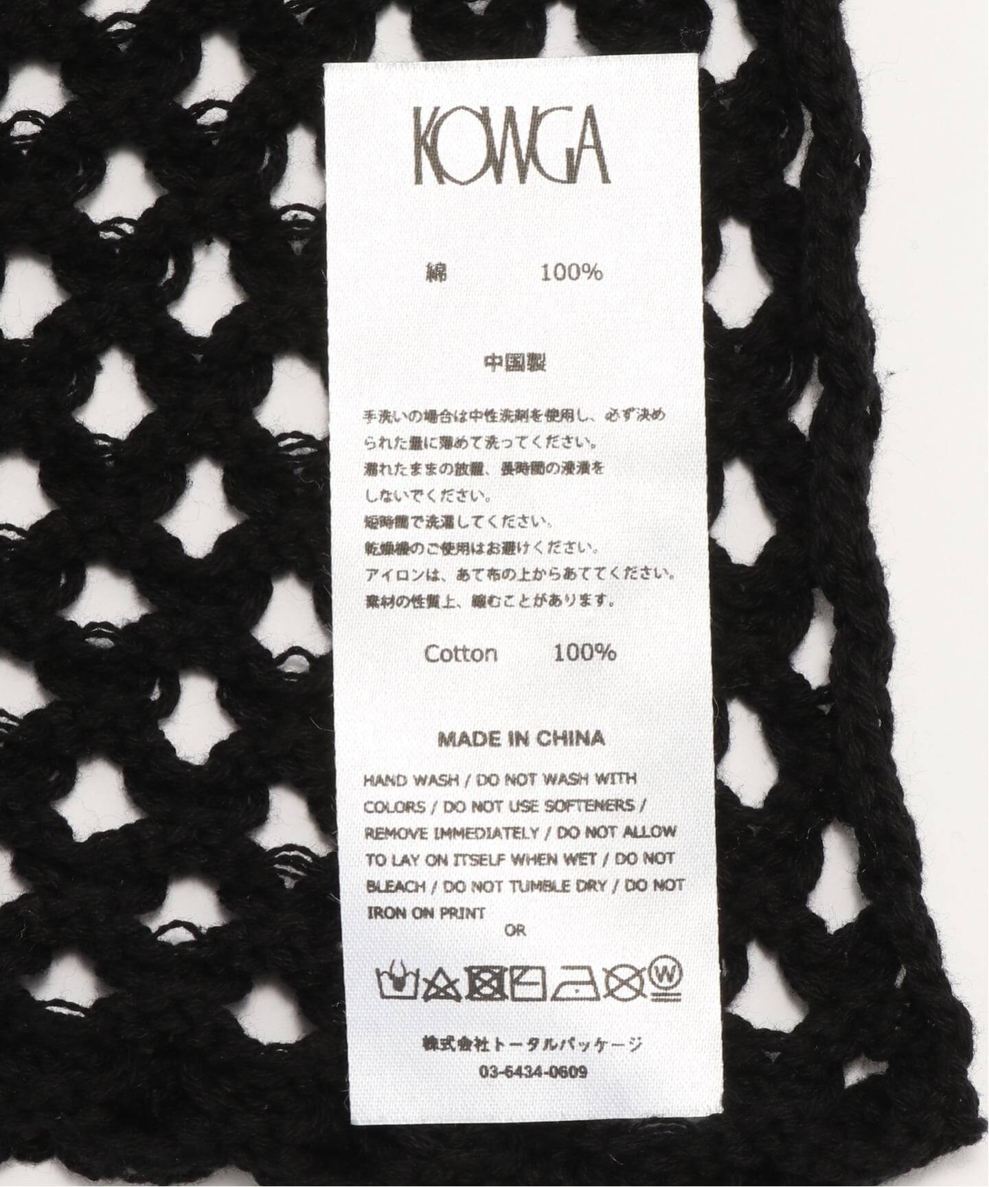 KOWGA / コウガ CHAIN STITCH KNIT DURAG（その他ファッション小物