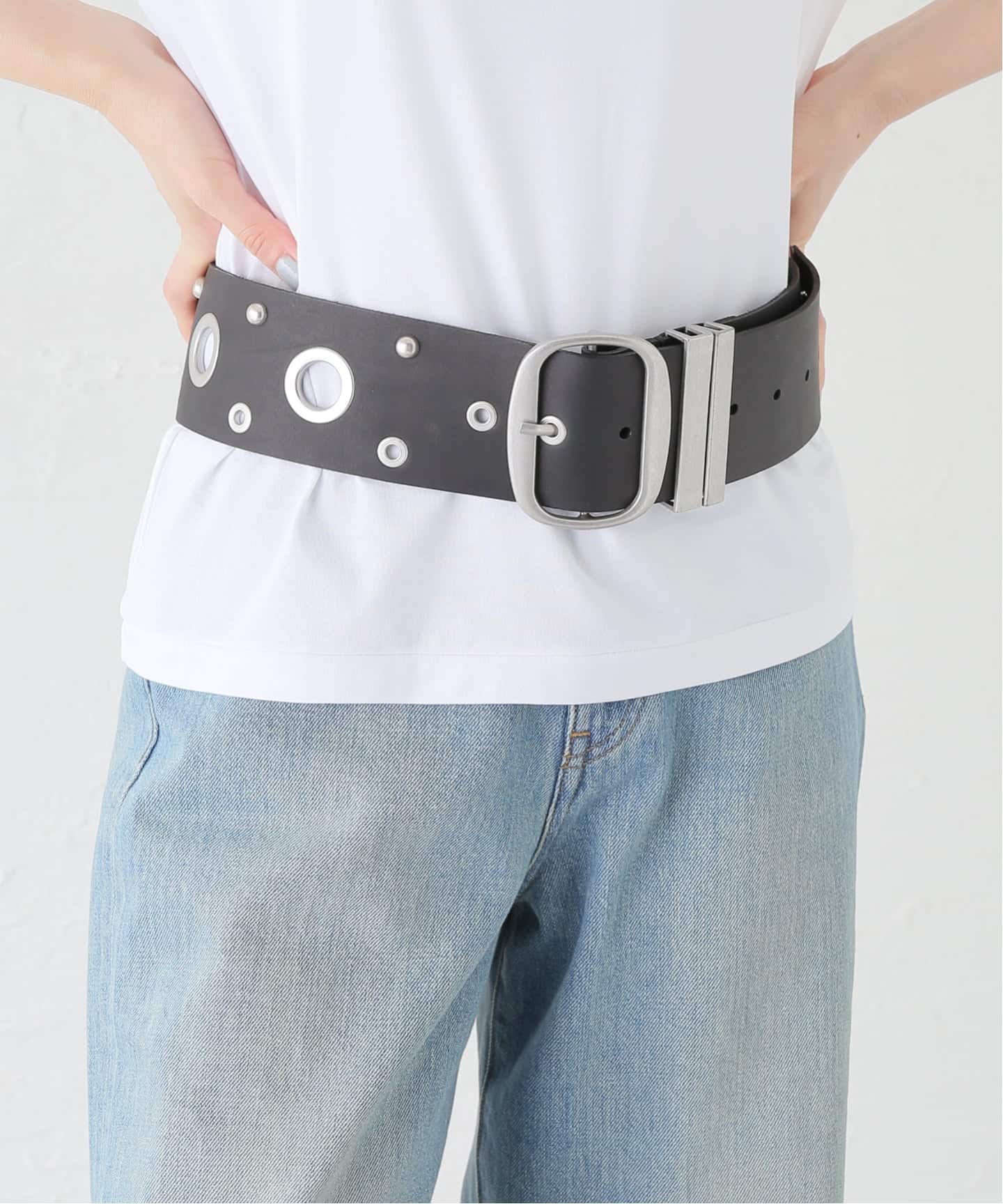 Geek Office / ギークオフィス】VACANT Archive / REI STUD WIDE BELT
