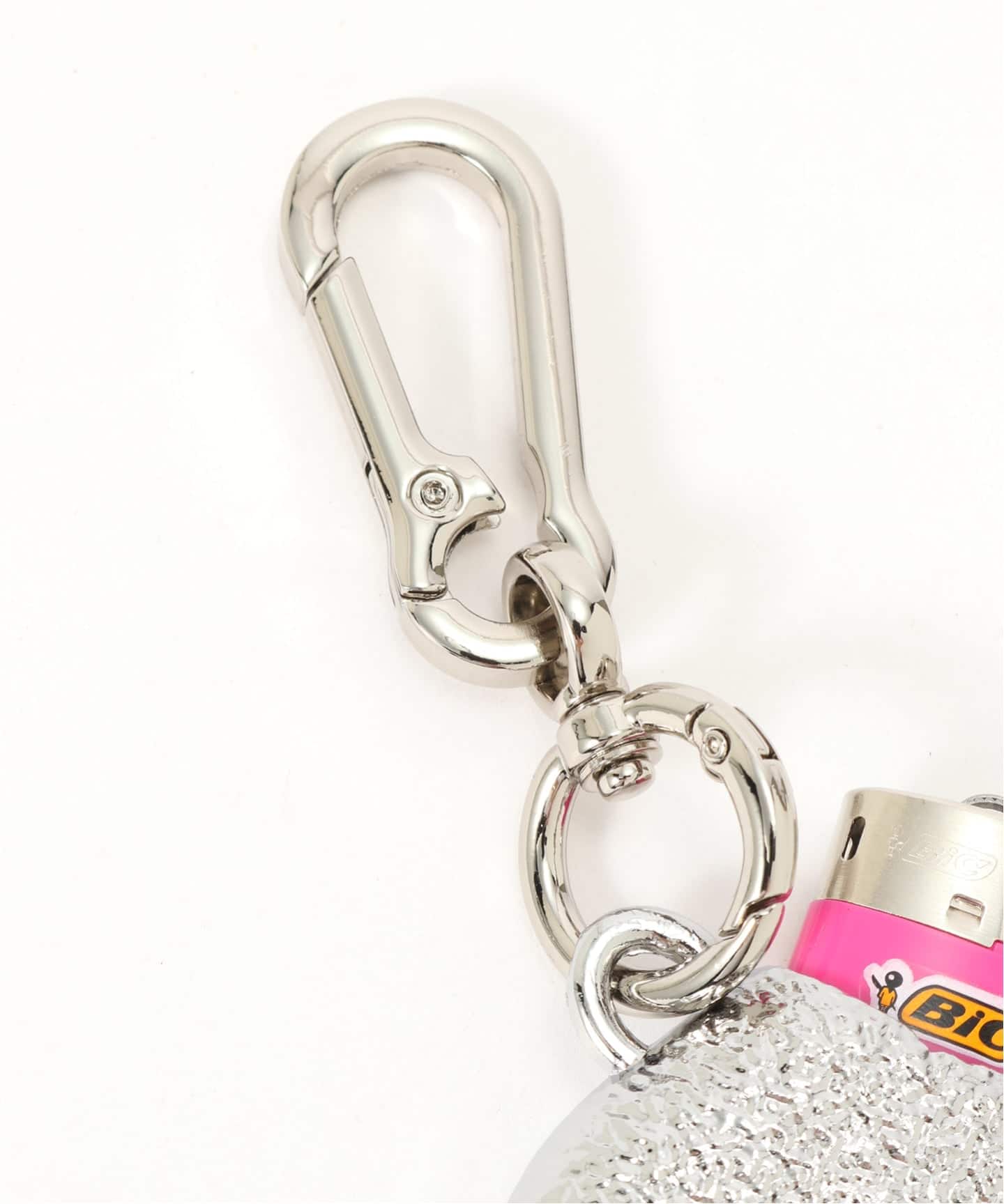 HIDAKA Stone Key Ring/ヒダカ HIDAKA -【PLATING STONE KEY RING(SILVER)】ヒダカ プレーティング