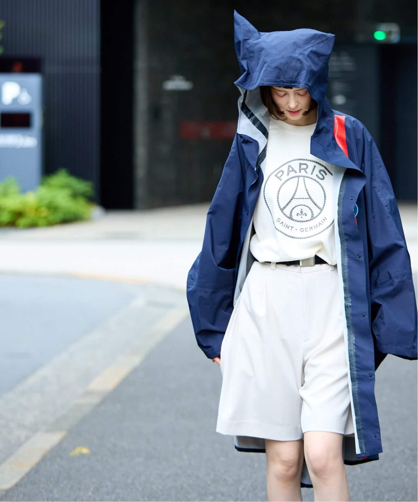 PSG x ATOM RAIN PONCHO（ポンチョ・マント）｜Paris Saint-Germain