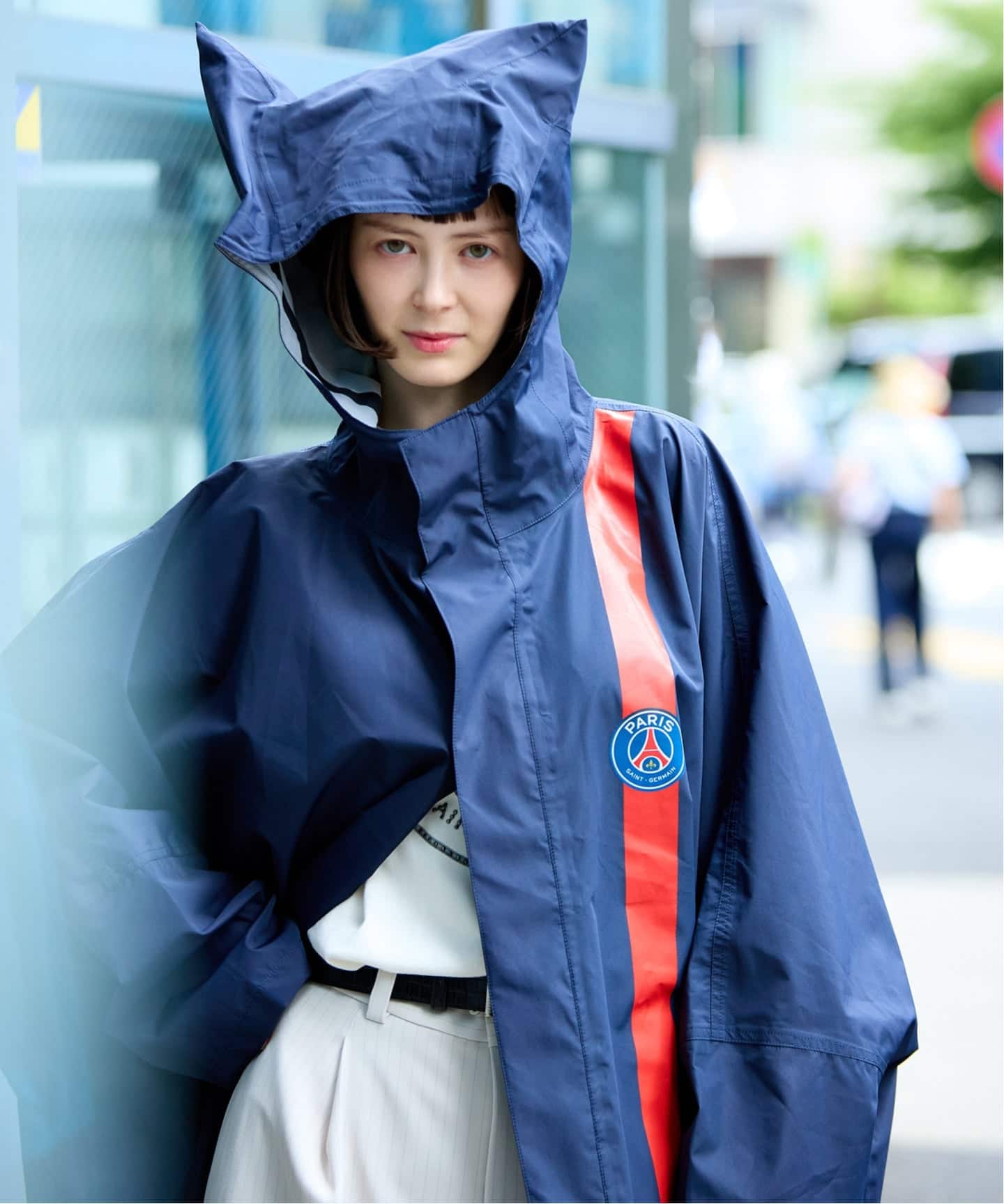ATOMIC ポンチョ PSG x ATOM RAIN PONCHO（ポンチョ・マント）｜Paris Saint-Germain