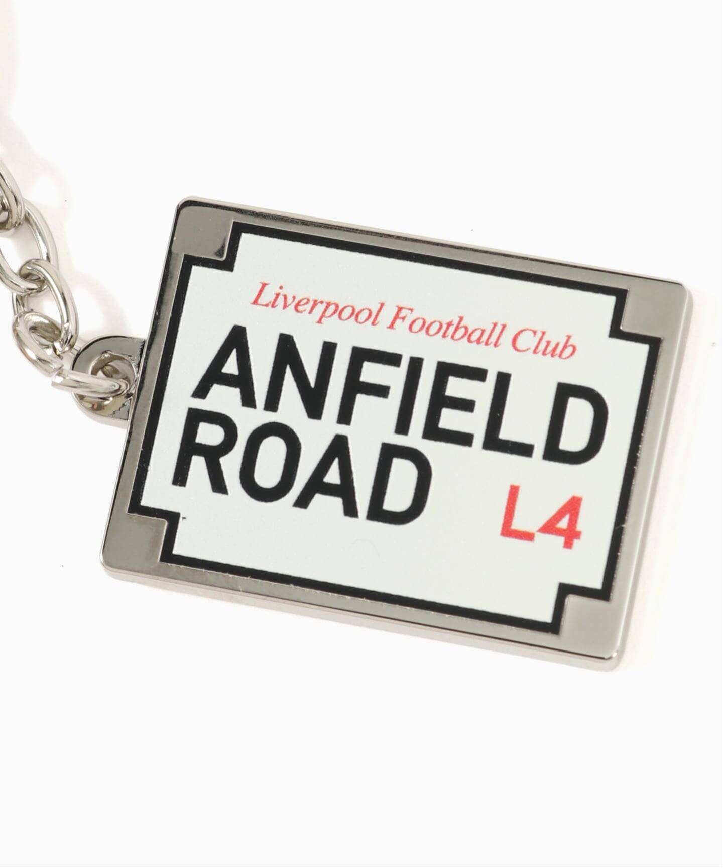 リバプールのアクセサリーなど LIVERPOOL FC Liverpool FC / リバプール FC】 STREET SIGN KEYRING（キーケース