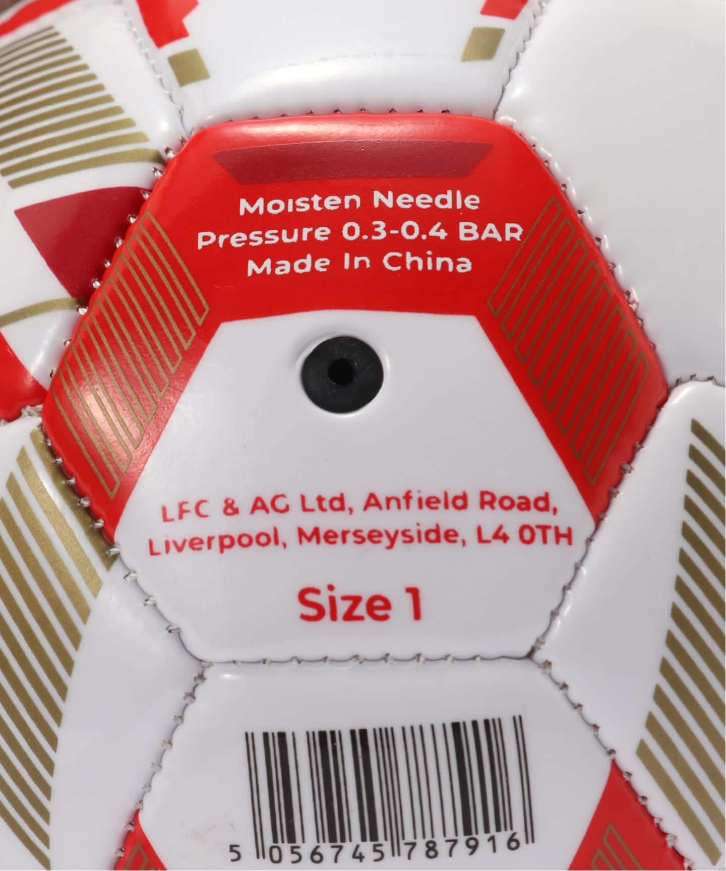 Liverpool FC / リバプールFC】 WHITE RED GREY SIZE 1 BALL（その他
