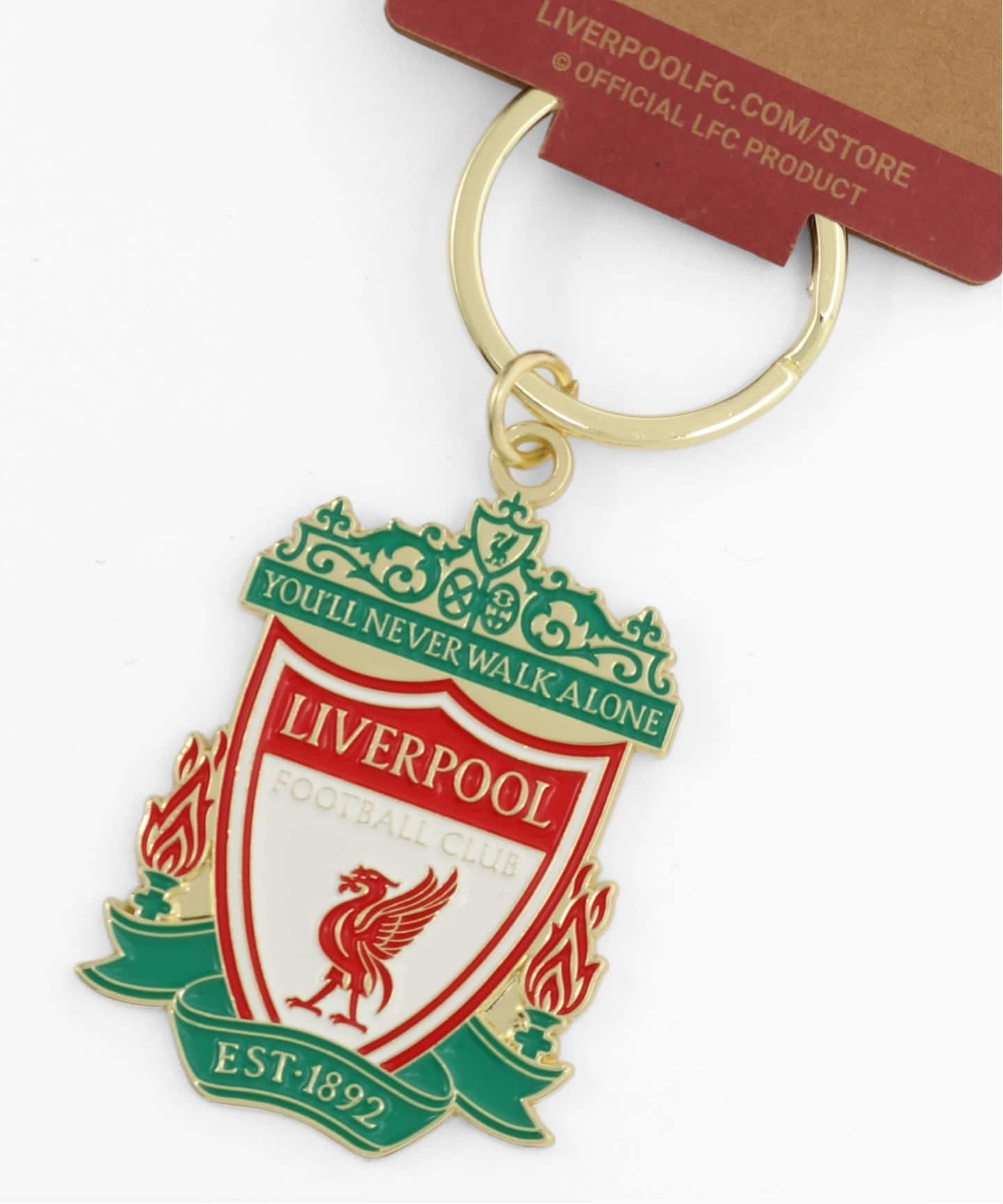リバプールのアクセサリーなど LIVERPOOL FC Liverpool FC 】LFC CREST B AND K SET（キーケース／キーアクセサリー