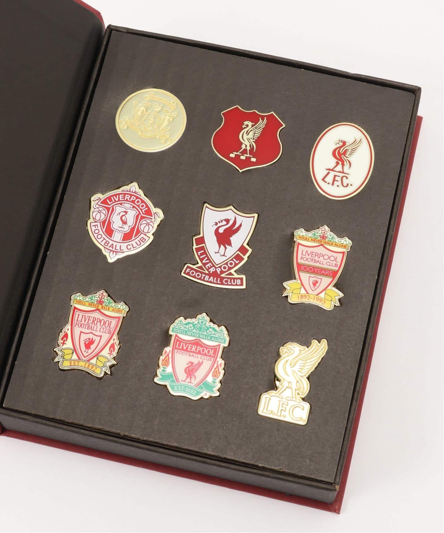 リバプール　ピンバッチセット Liverpool FC 】 CREST BADGE SET（その他インテリア／雑貨