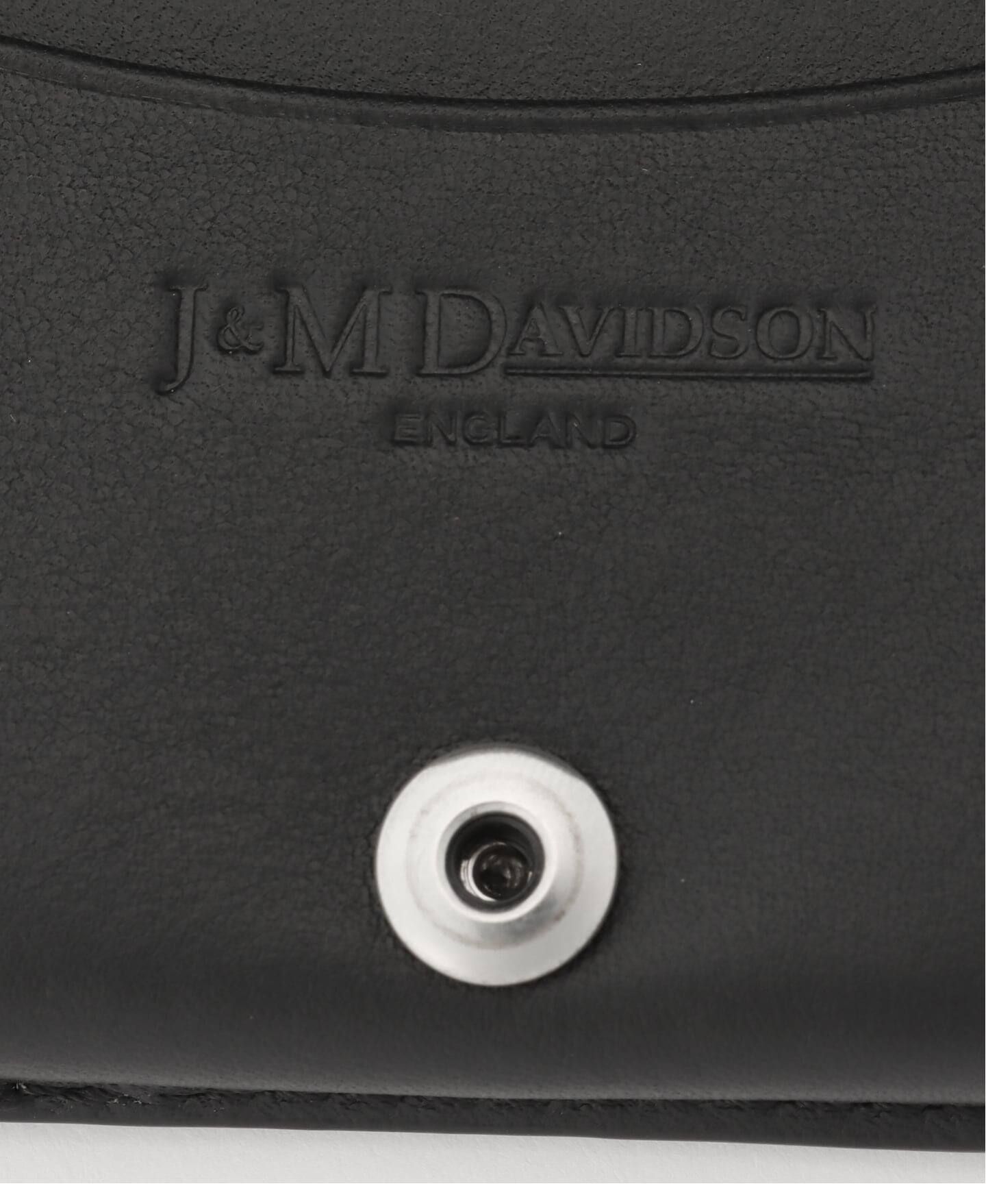 【美品✨️】J&M DAVIDSON ケース スタッズ ブラック J&M DAVIDSON/ジェイ＆エム デヴィッドソン BUSINESS CARD CASE