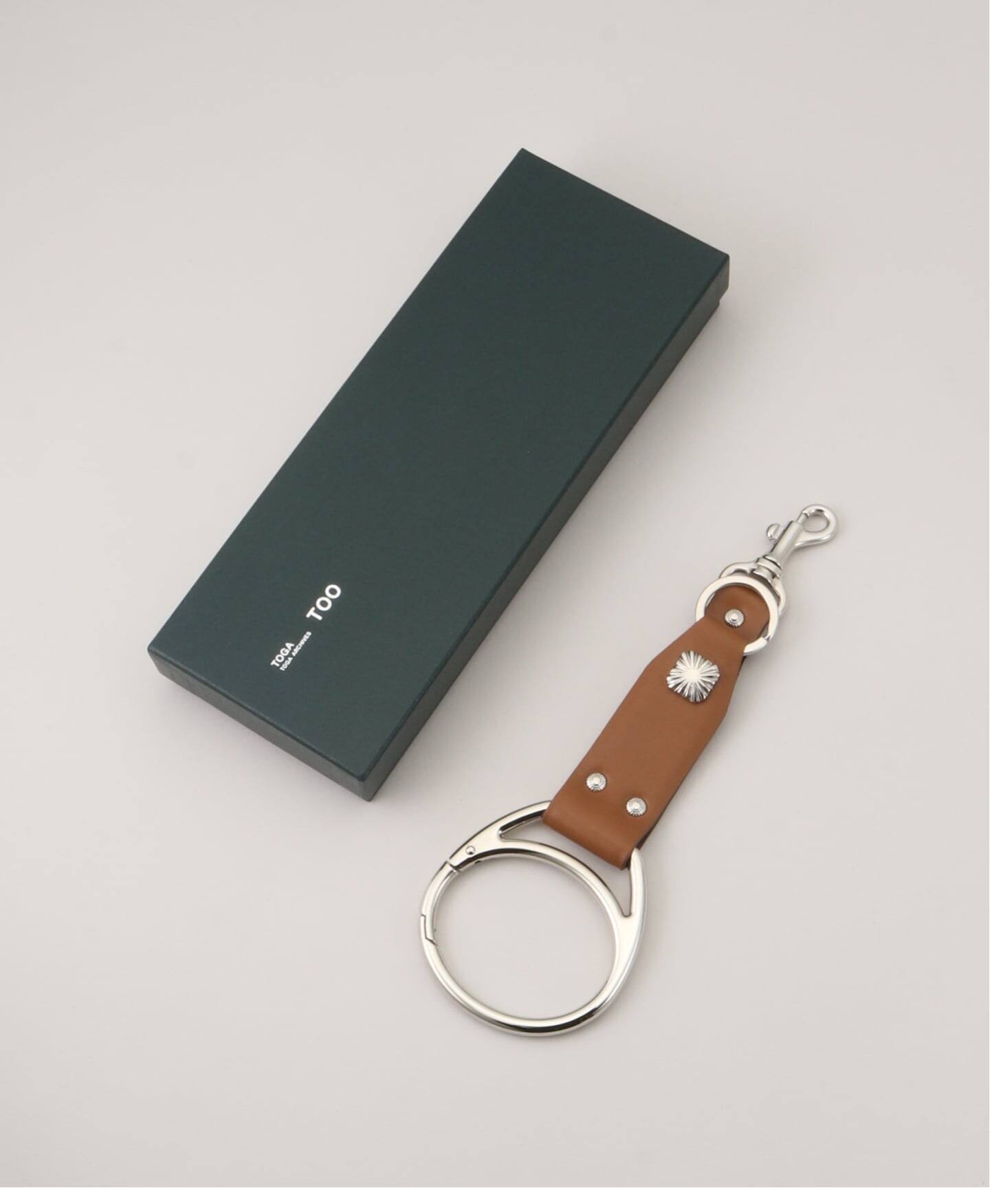 TOGA TOOトーガトゥLeather key ring：キーリング（キーケース／キー