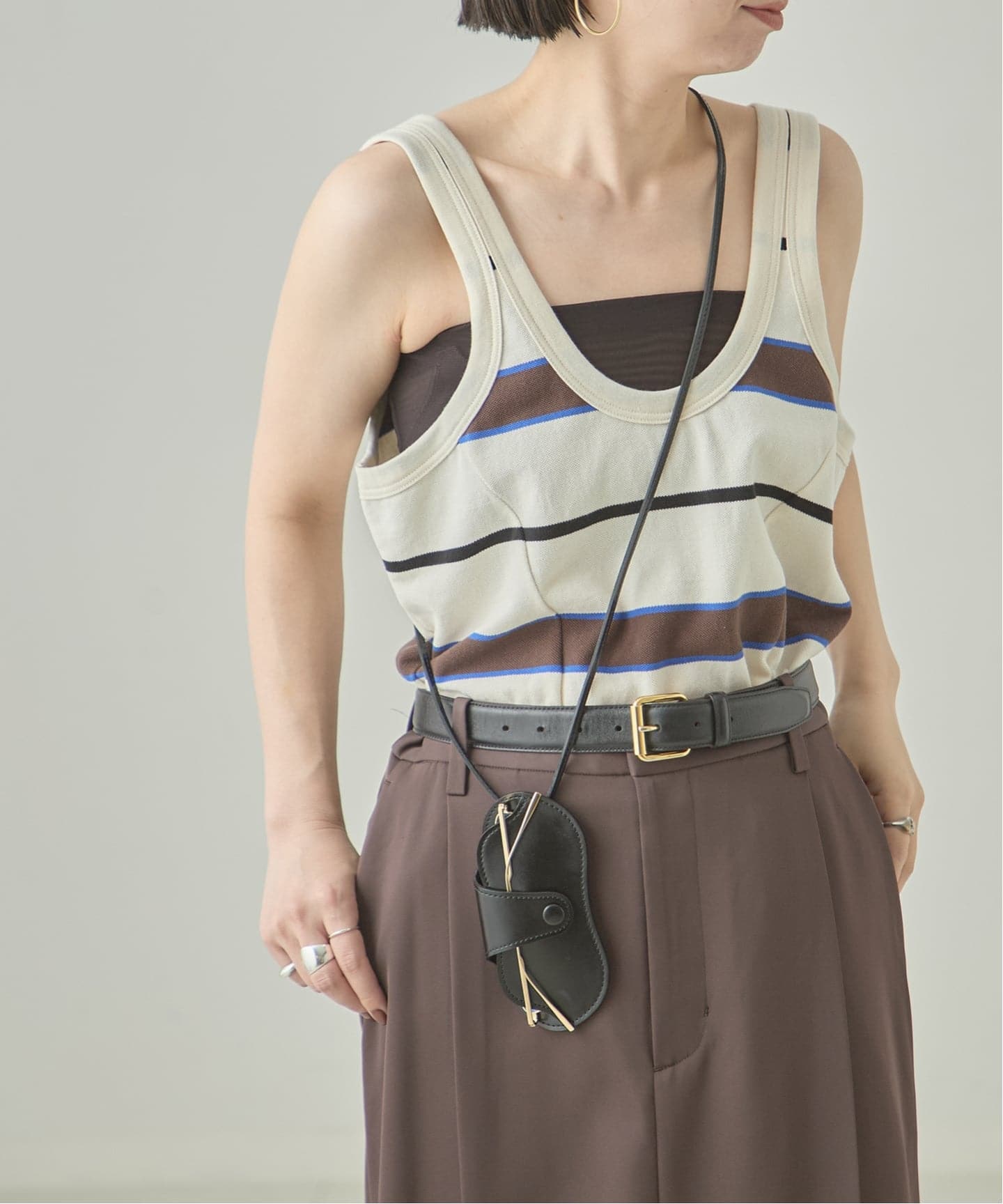 JANE SMITH/ジェーンスミス 別注シアータンク JANE SMITH(ジェーンスミス)のSHORT SLEEVE WITH TANK LAYERED