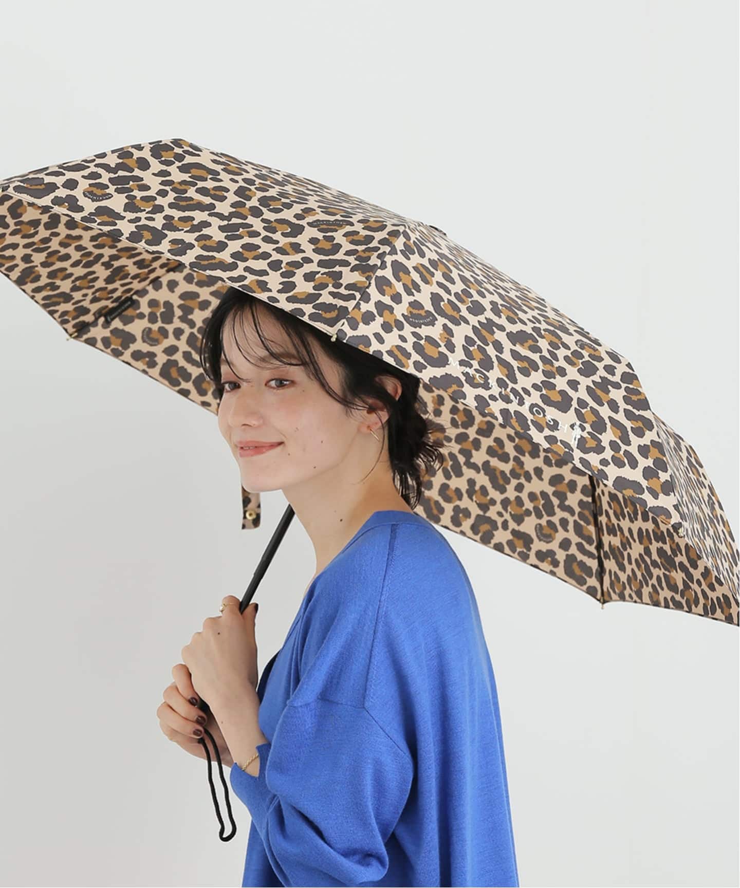 ち*は様 ジャーナルスタンダード購入☆マッキントッシュ☆完売雨晴兼用傘☆レオパー 追加7》MACKINTOSH/マッキントッシュ AYR 晴雨兼用折り畳み傘