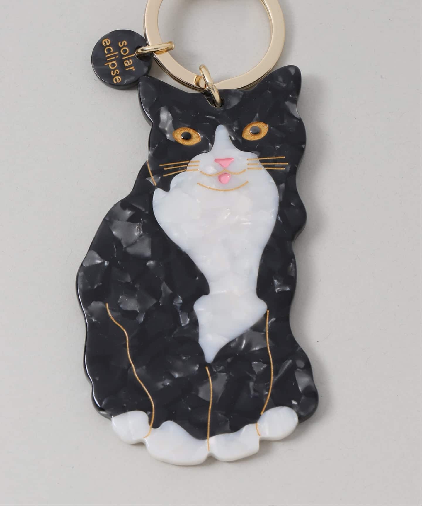 Solar Eclipse/ソーラーエクリプス TUXEDO CAT CHARM チャーム（キー