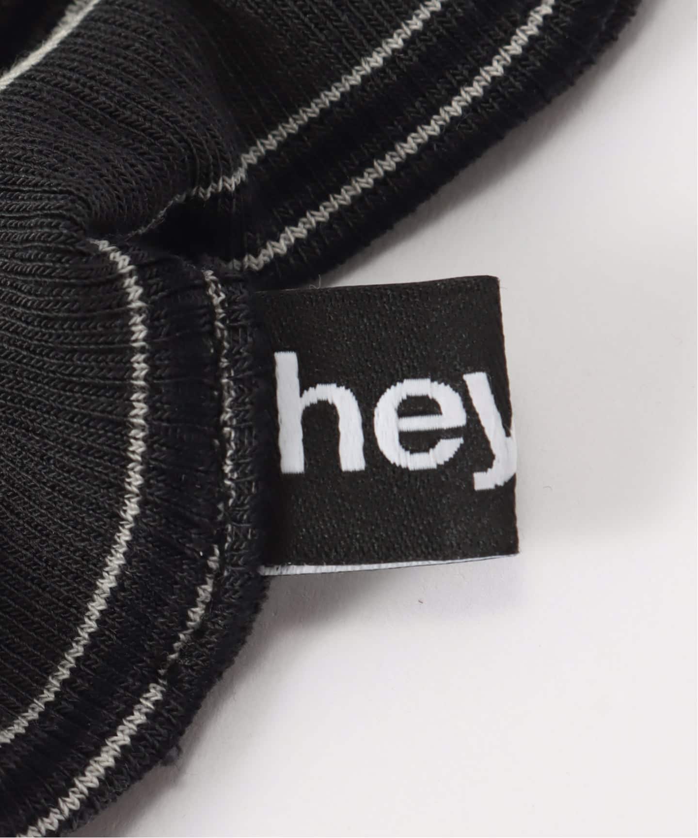 HEYEP/ヘイップ】MULTI STRIPE KNIT SCRUNCHIE（ヘアアクセサリー