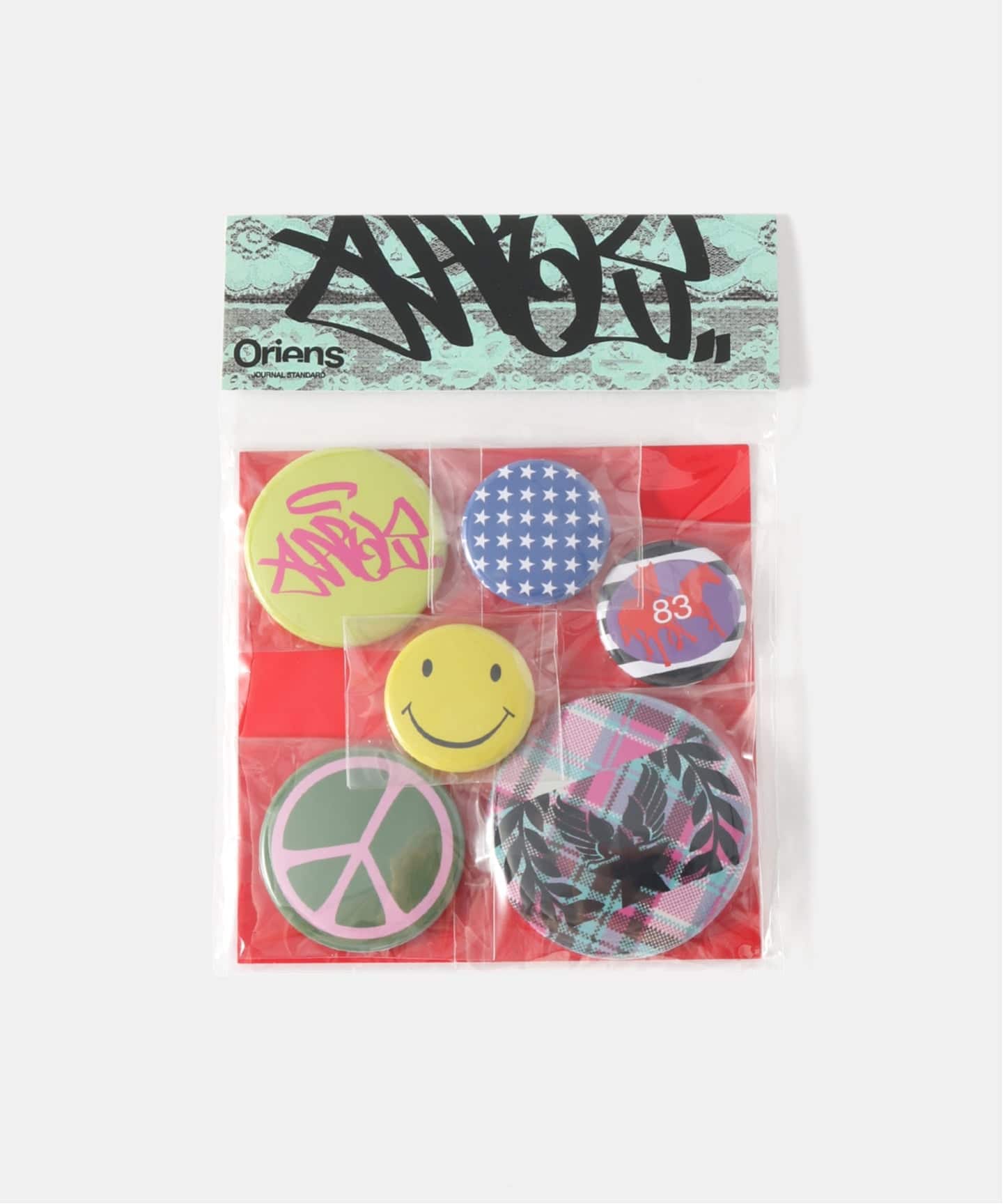 Oriens JOURNAL STANDARD フーディーwith バッジ Original Badge Set（その他ファッション小物）｜Oriens JOURNAL