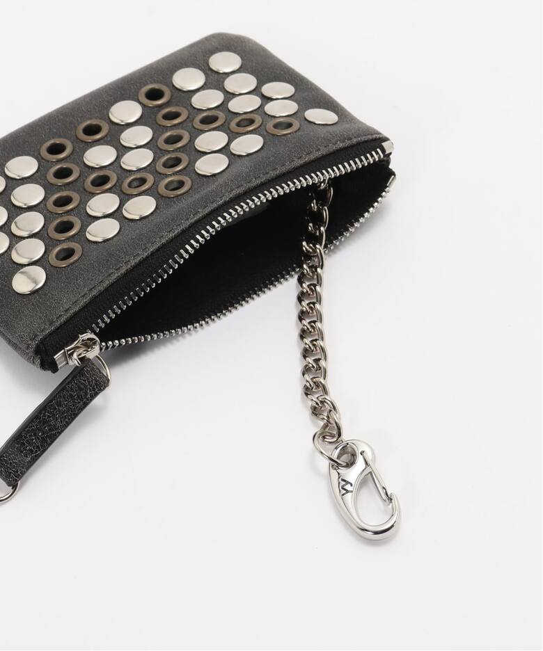 OPEN YY / オープンワイワイ】 YY PUNCH STUD CHAIN WALLET（財布 