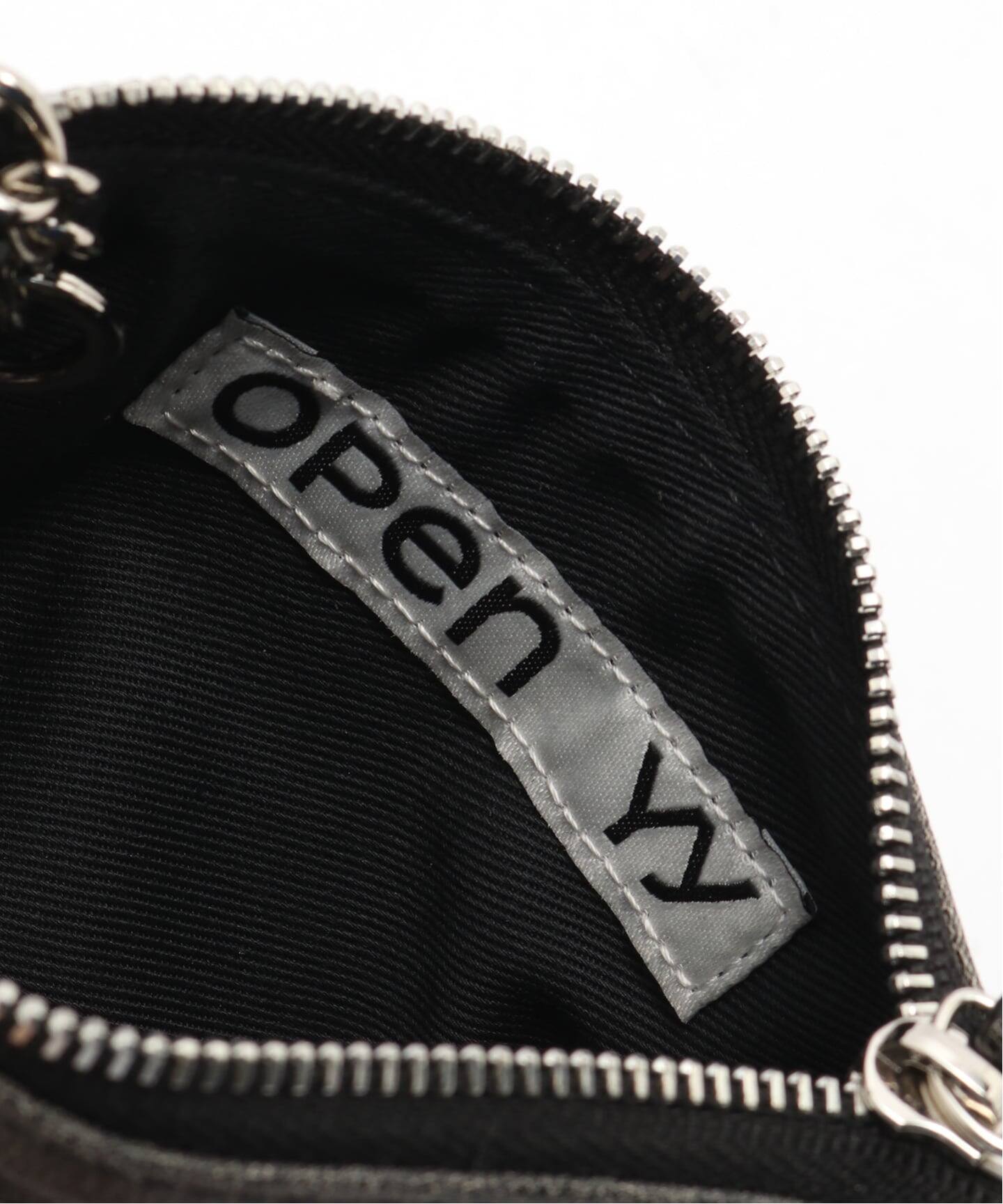 OPEN YY / オープンワイワイ】 YY PUNCH STUD CHAIN WALLET（財布