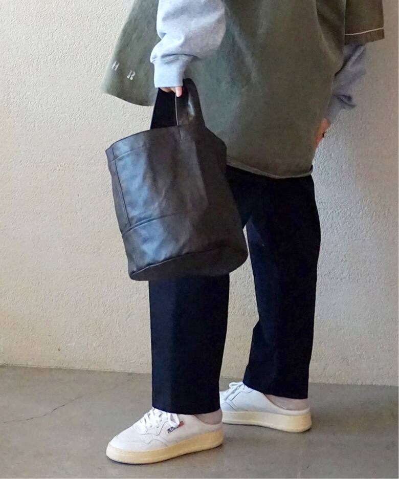 追加》フェイクレザー サークルBAG-M（その他バッグ）｜journal 