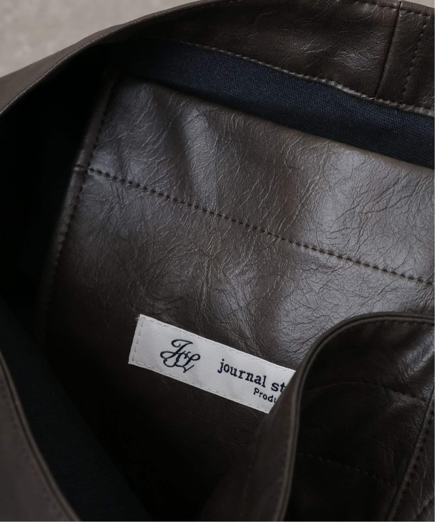 追加予約》フェイクレザー サークルBAG-M（その他バッグ）｜journal