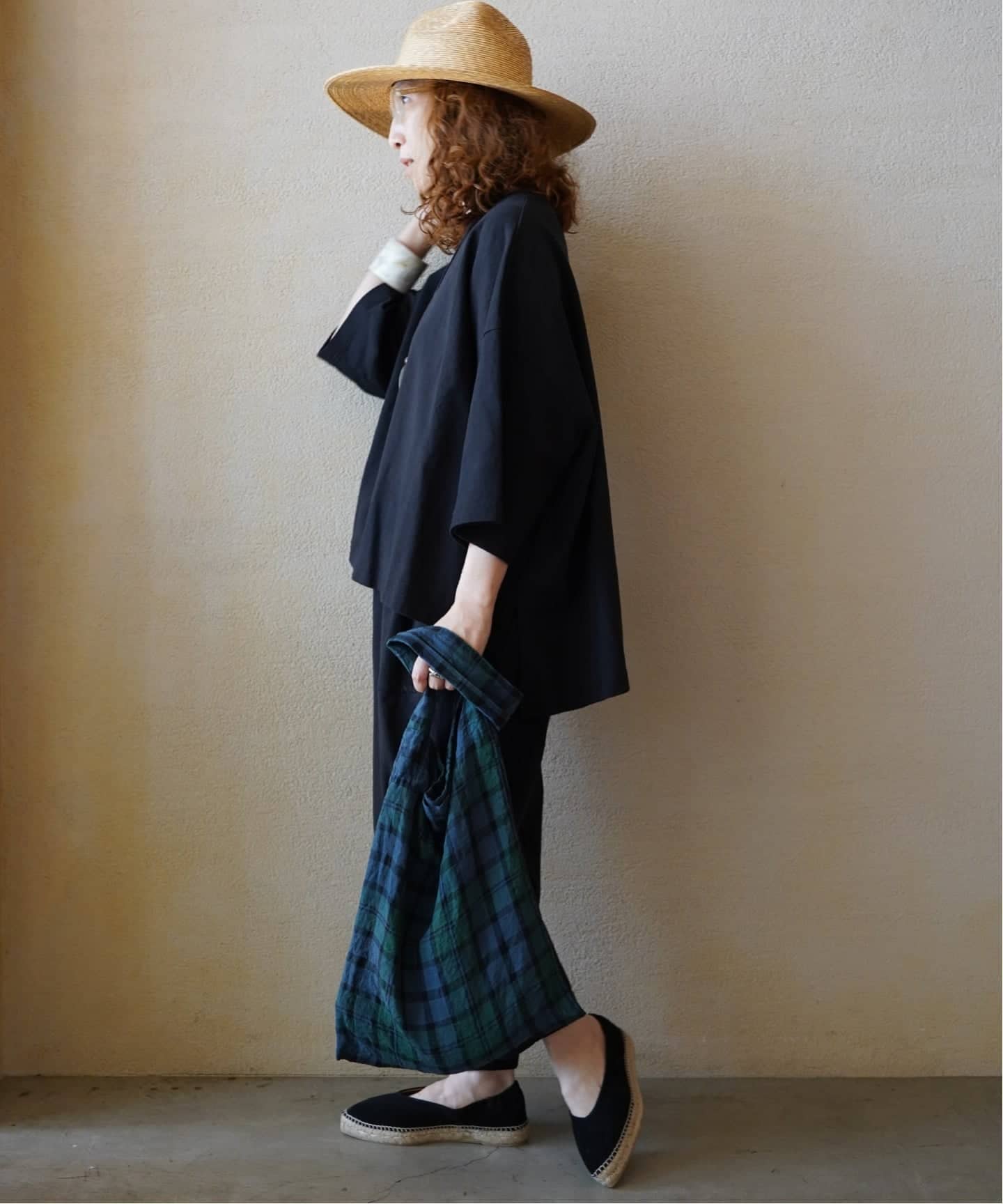 リネンチェック BAG（トートバッグ）｜journal standard luxe
