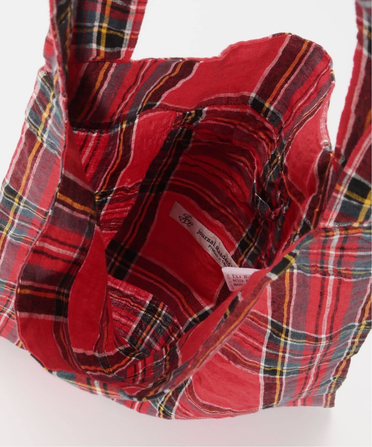 リネンチェック BAG（トートバッグ）｜journal standard luxe