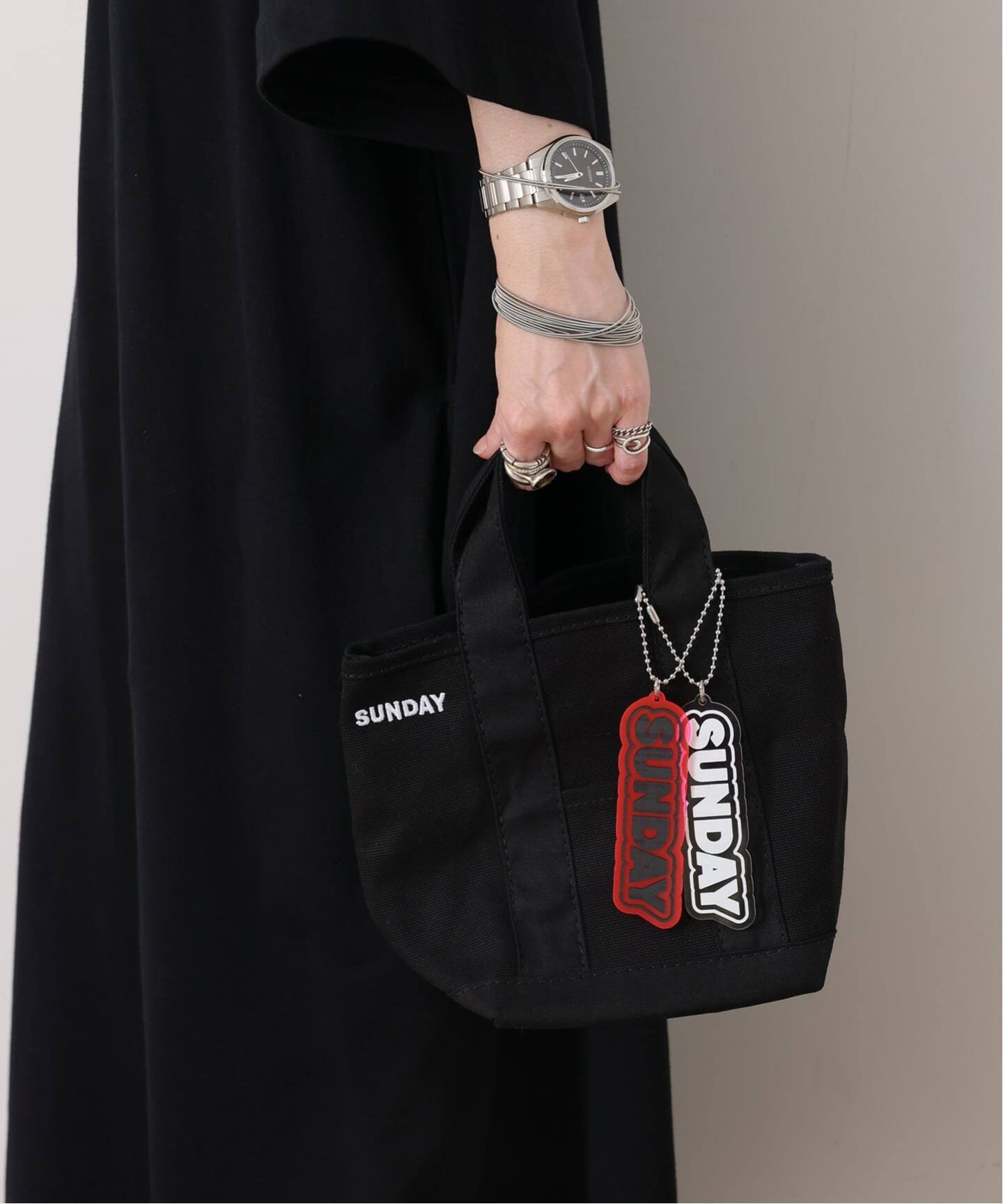 INFIELDER DESIGN SUNDAY KEY RING 2SET（キーケース／キー 