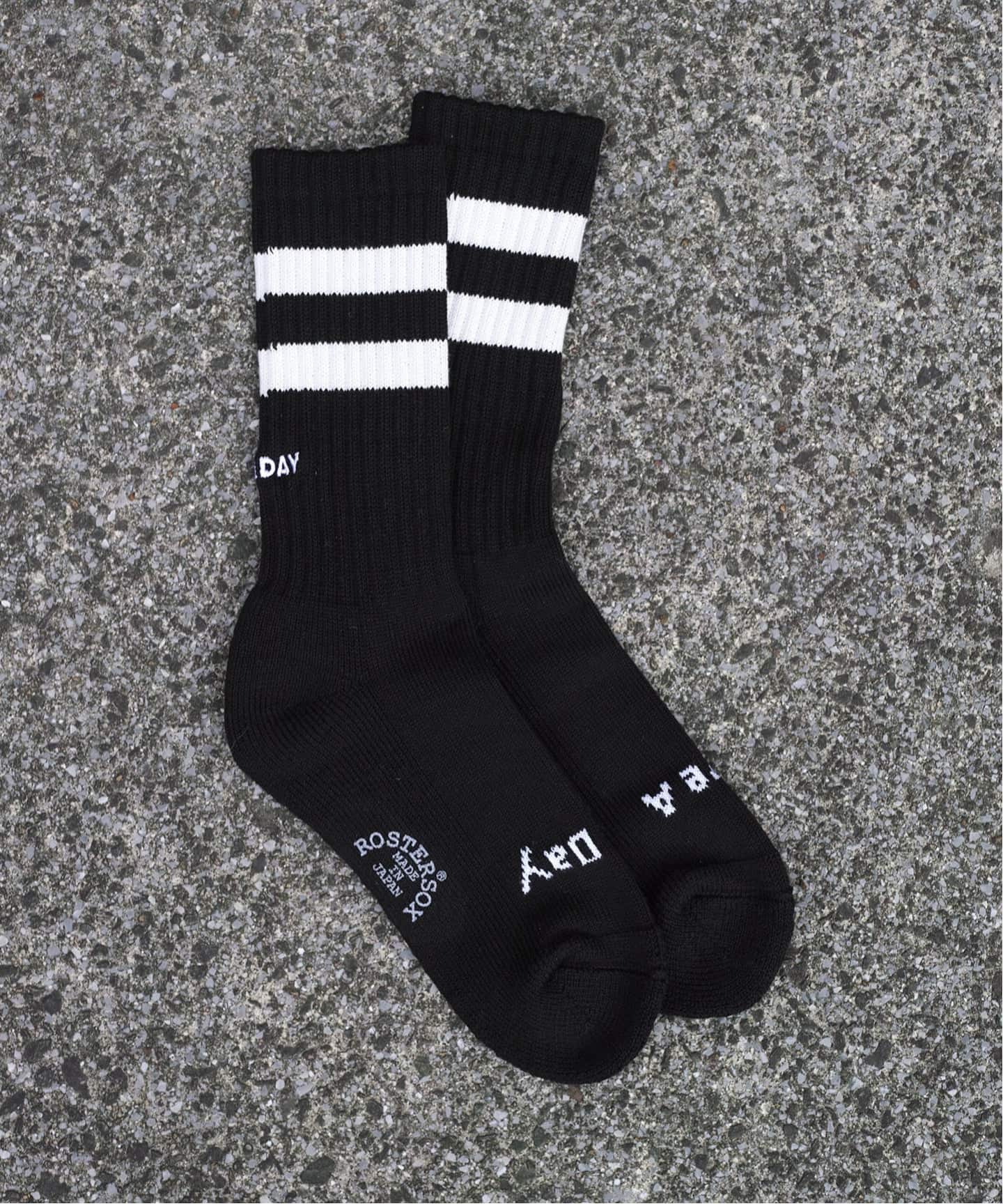 予約》ROSTER SOX SUNDAY LINE SOCKS（ソックス・靴下）｜journal