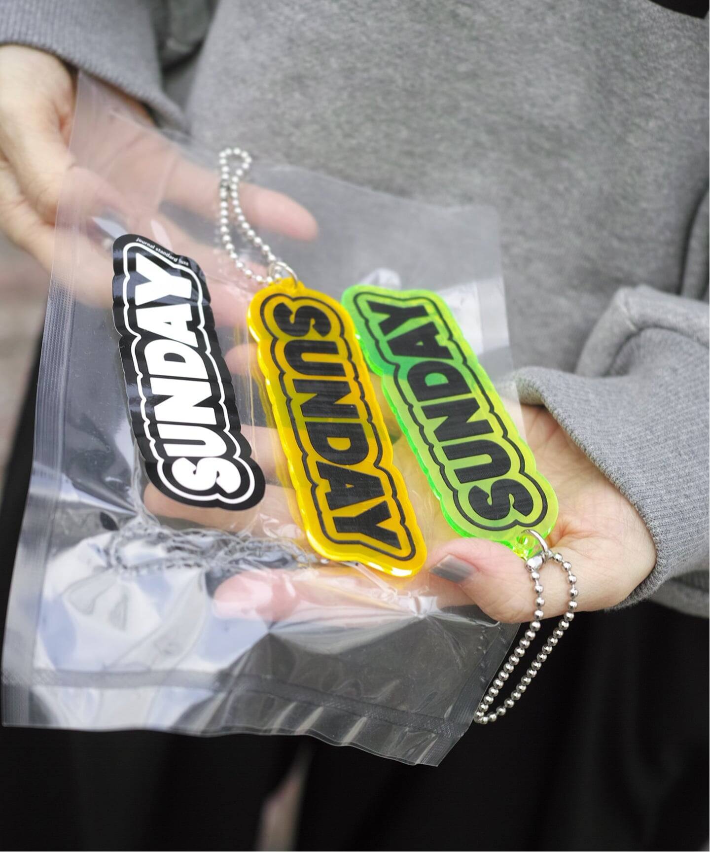 INFIELDER DESIGN SUNDAY KEY RING 2SET（キーケース／キー 