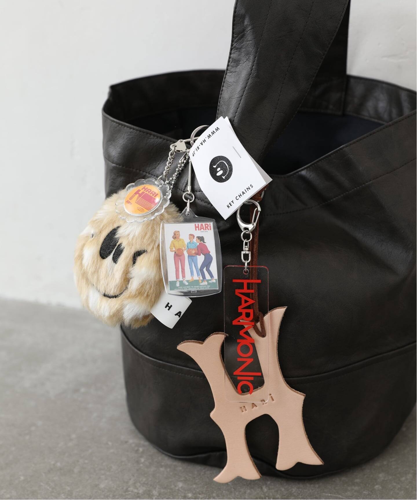 HARi for luxe KEY CHARM ブラック HARi 】for luxe KEY CHARM（キーケース／キーアクセサリー）｜journal