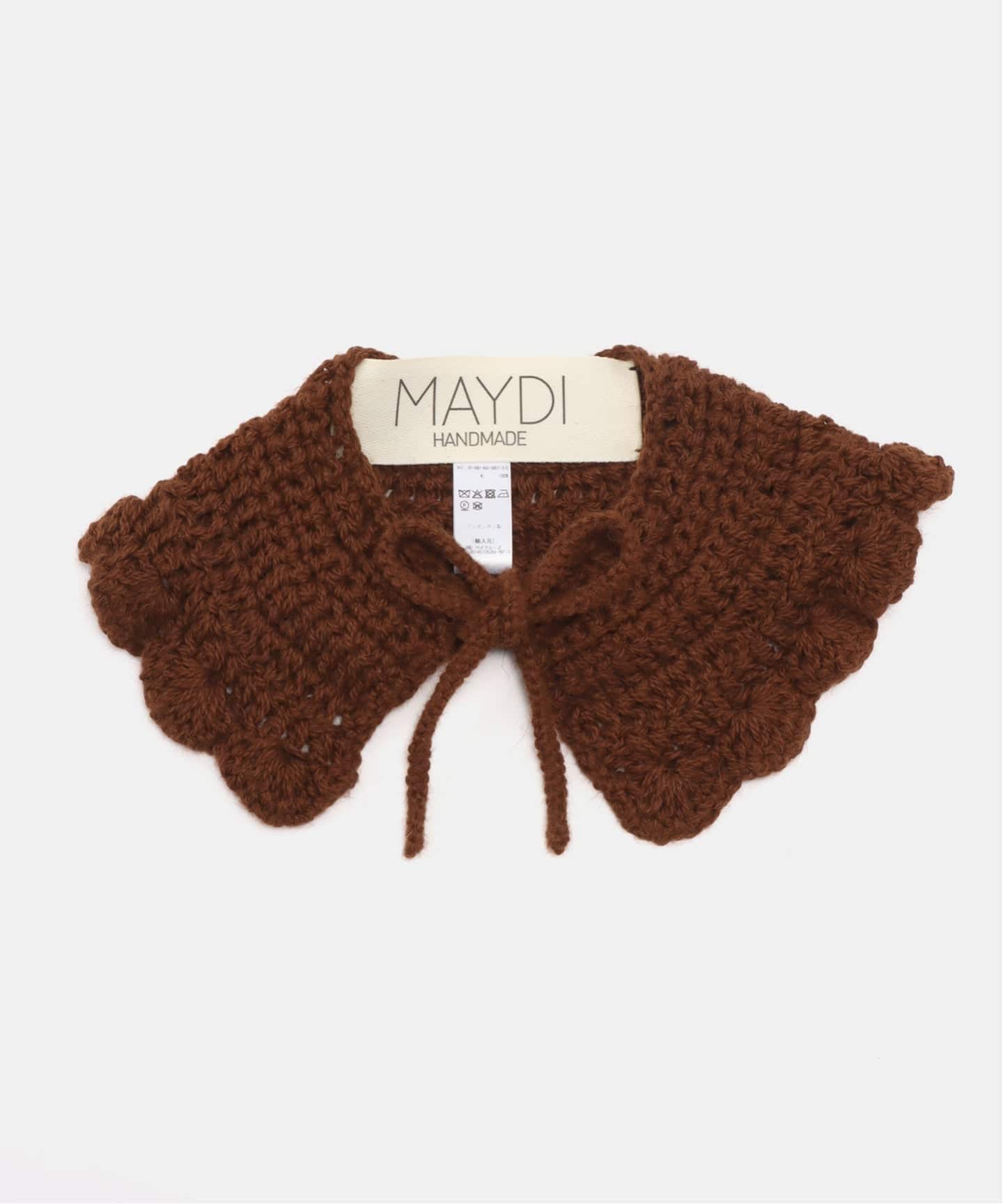 MAYDI】 Hand-knitted crochet collar（その他ファッション小物