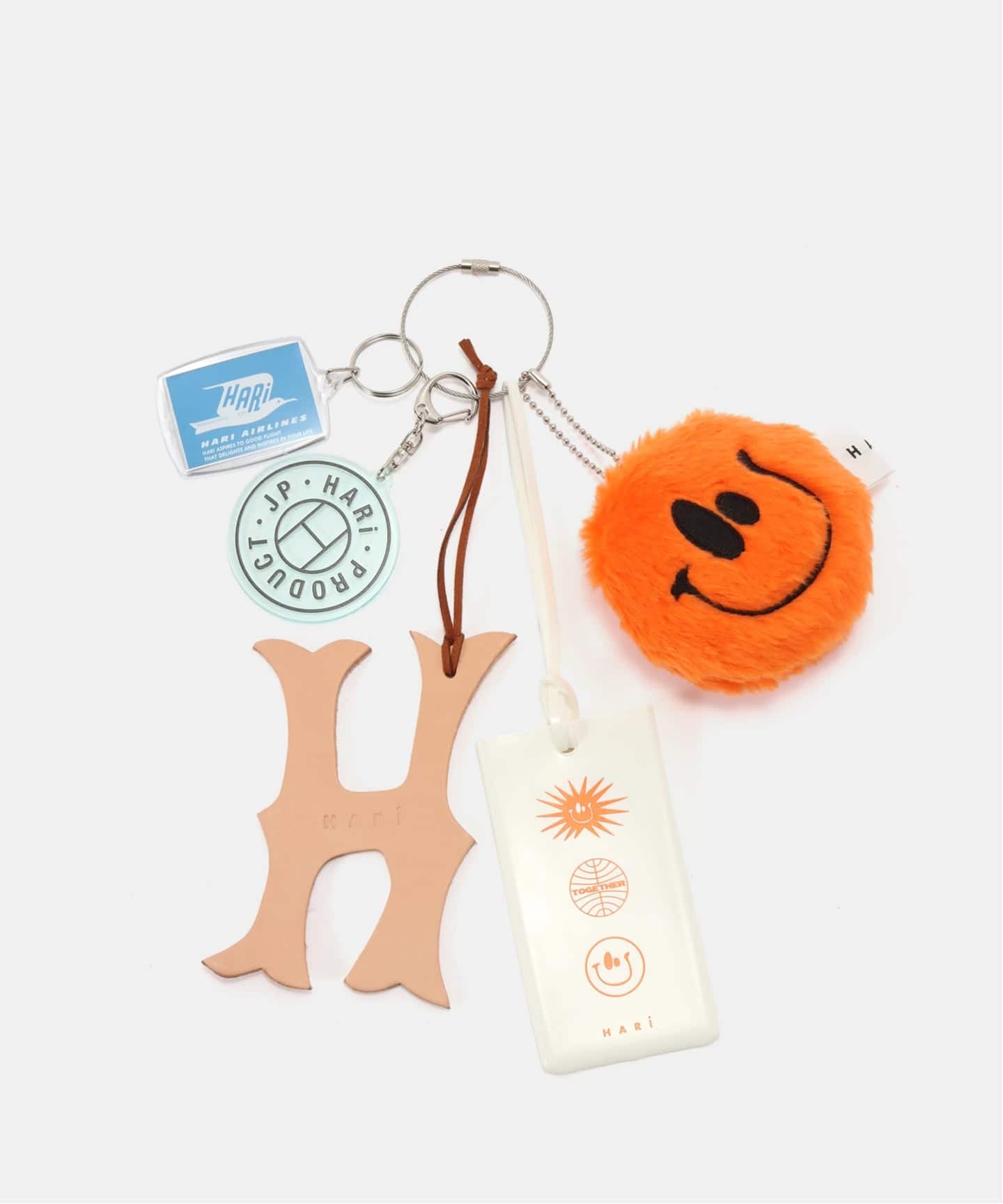 HARi for luxe KEY CHARM オレンジ HARi】for luxe KEY CHARM（キーケース／キーアクセサリー）｜journal