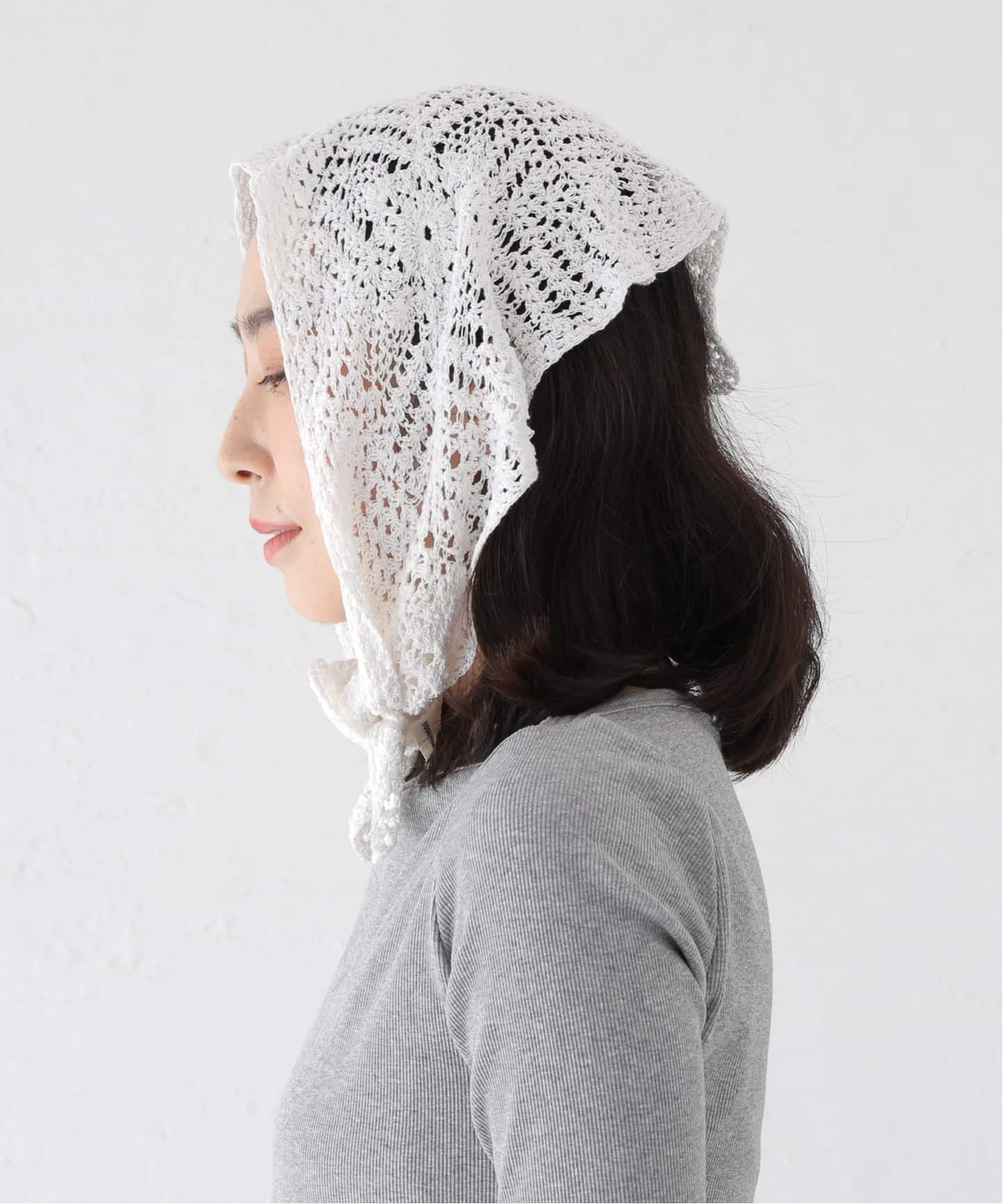 TODAYFUL/トゥデイフル】Crochet Lace Scarf（スカーフ／バンダナ