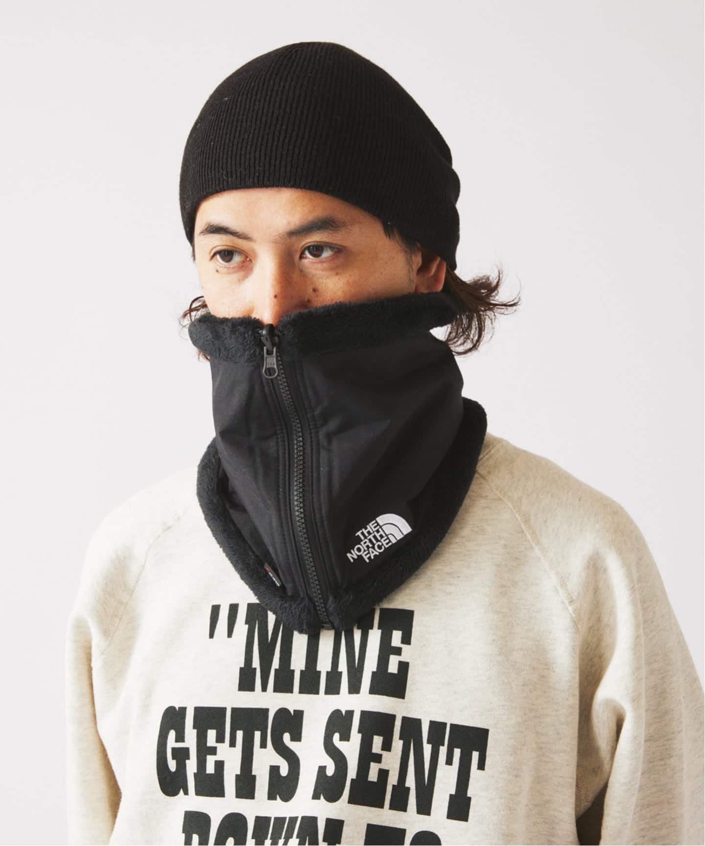 THE NORTH FACE / ノースフェイス リバーシブルネックゲイタージップ