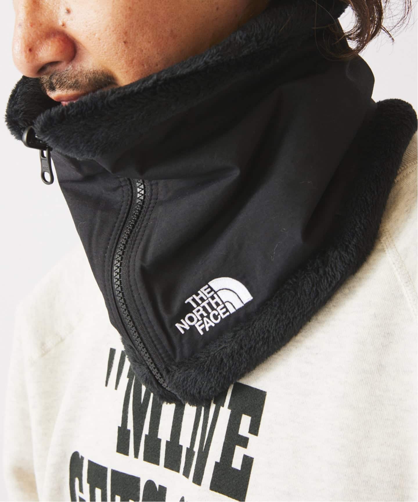 THE NORTH FACE / ノースフェイス リバーシブルネックゲイタージップ