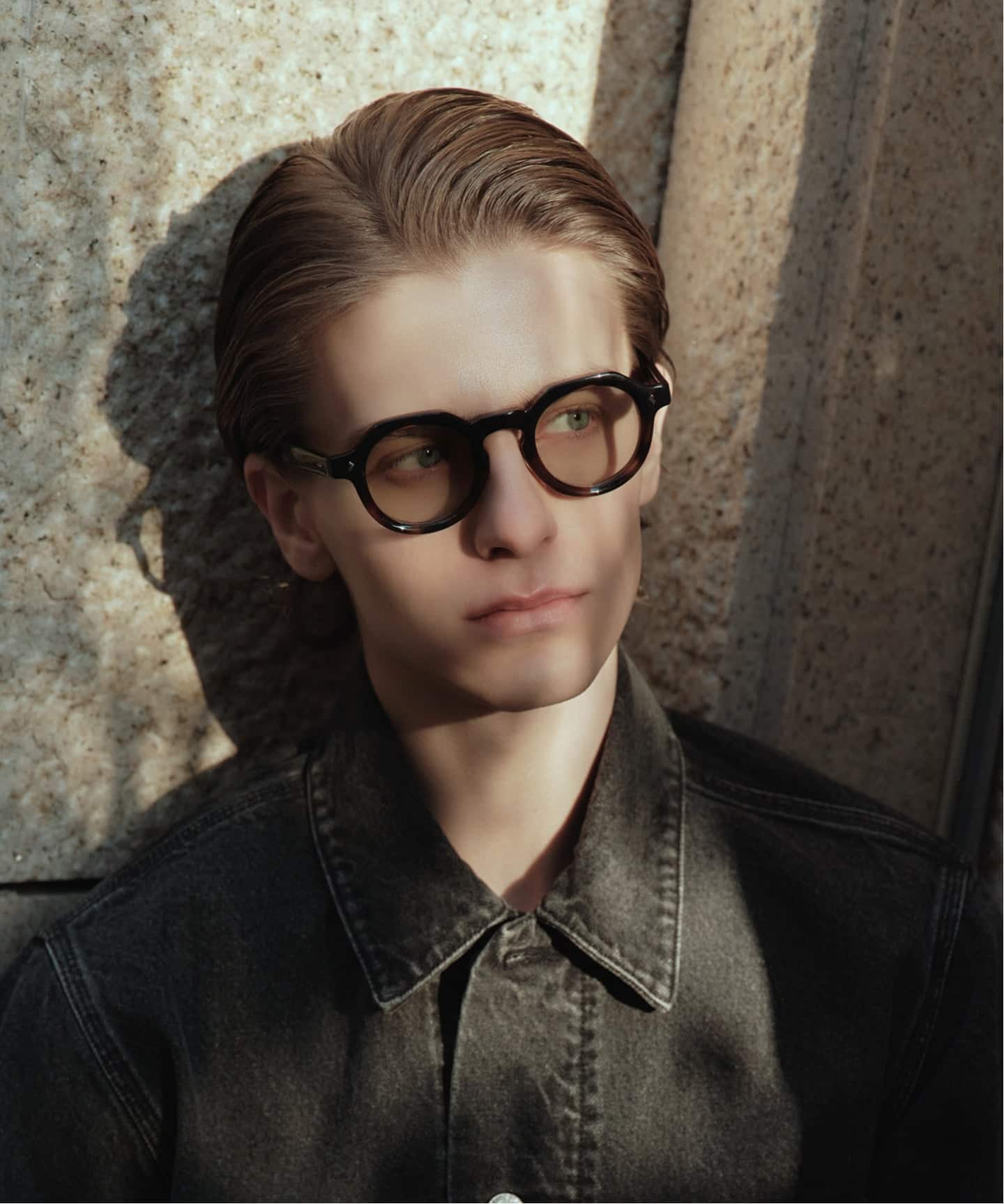 Zoff × relume / ゾフ フレンチヴィンテージ調 ボストン サングラス