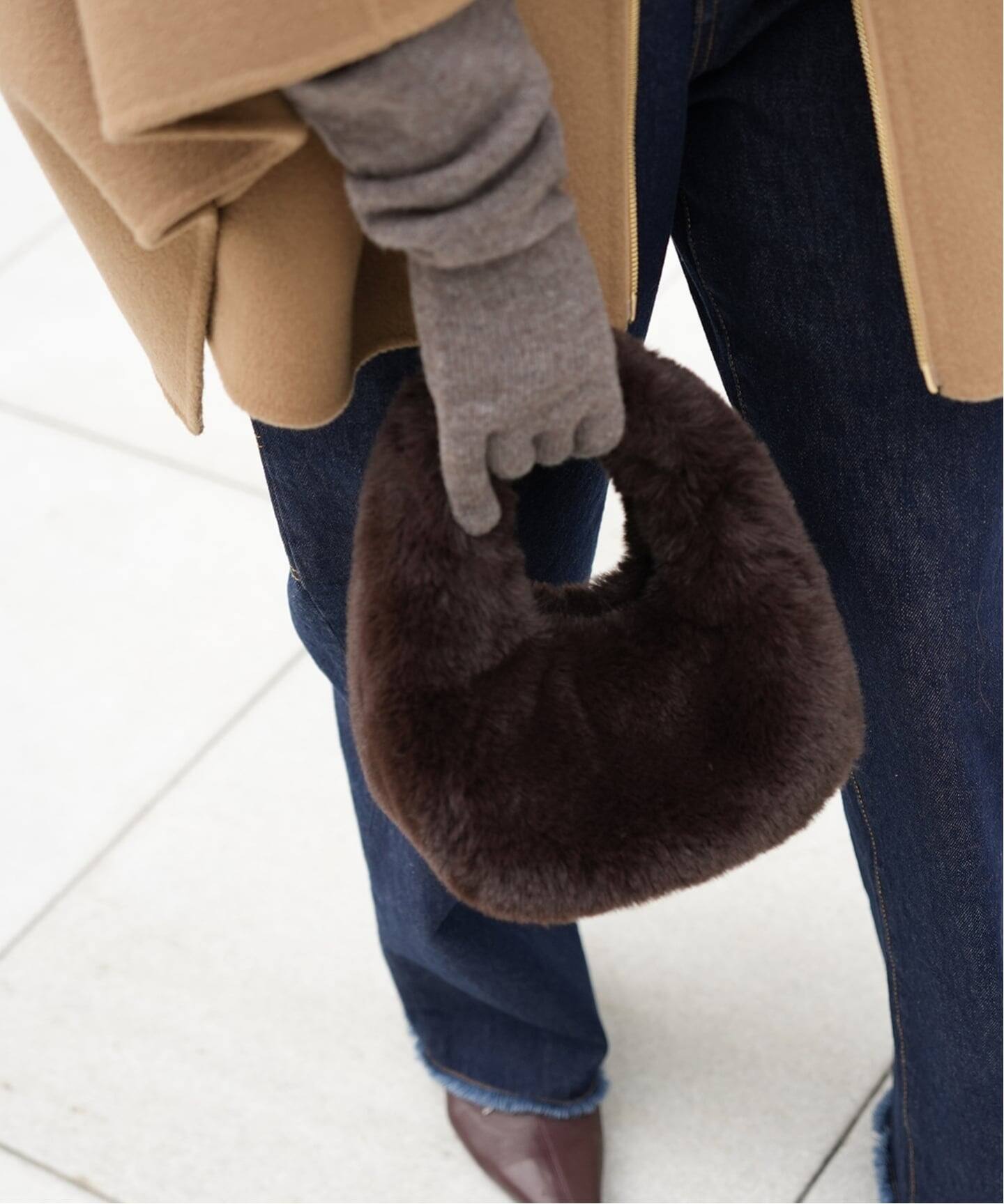 CELERI/セルリ】FUR BAG（ハンドバッグ）｜Deuxieme Classe
